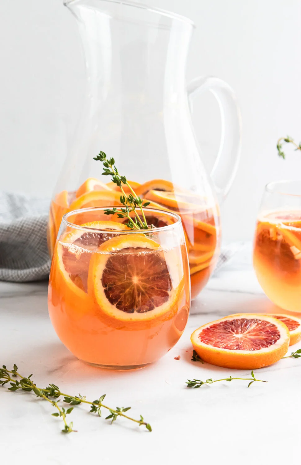 FOOD &amp; DRINK &nbsp;| &nbsp;"BLOOD ORANGE SANGRIA" WITH LEMONS + ZEST