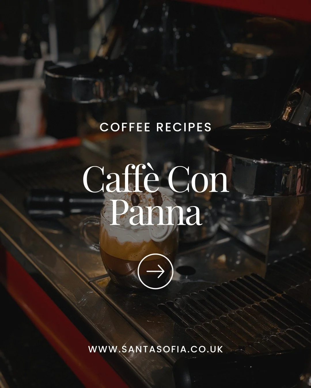 Today, we're indulging in the luxurious and elegant Caff&egrave; Con Panna.

Caff&egrave; Con Panna is an Italian coffee that's simple yet luxurious. It's perfect for special occasions or when you need a little extra luxury in your day.

↗️ Swipe to 