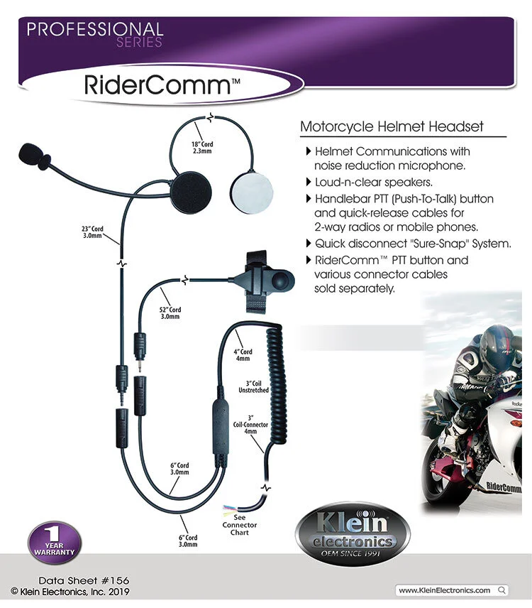 bike helmet radios CONNECT BT2 Bluetooth Headset for Motorcycle – Rugged Other brand radios using Kenwood style 2 RiderComm Motorcycle Helmet Headset -