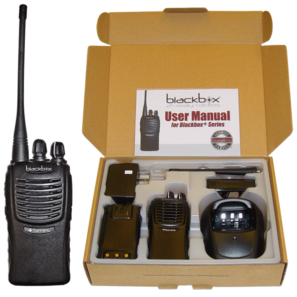 Blackbox+ 2-Way Radio
VHF or UHF