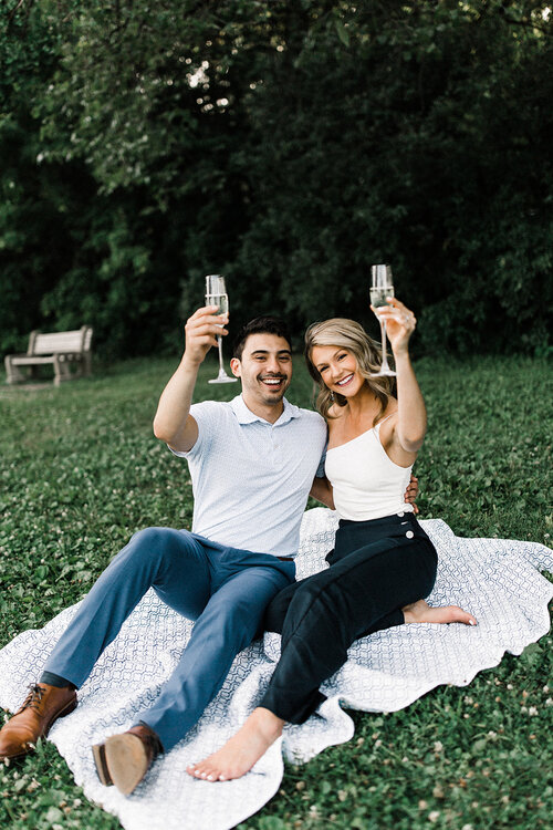 Maggie + Tim | Engagement | Minneapolis Wedding Photographer — Uppercase L