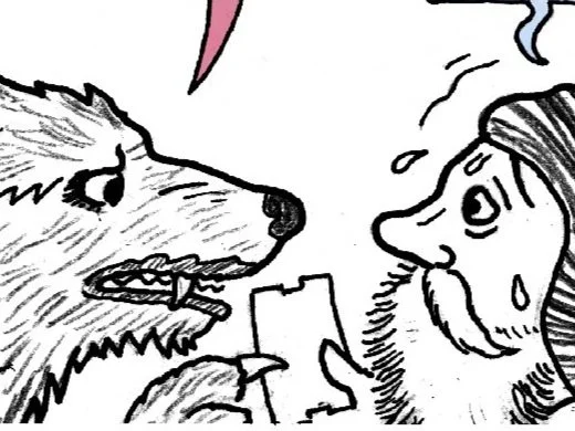 Berliner U-Bahn Comic Fenster