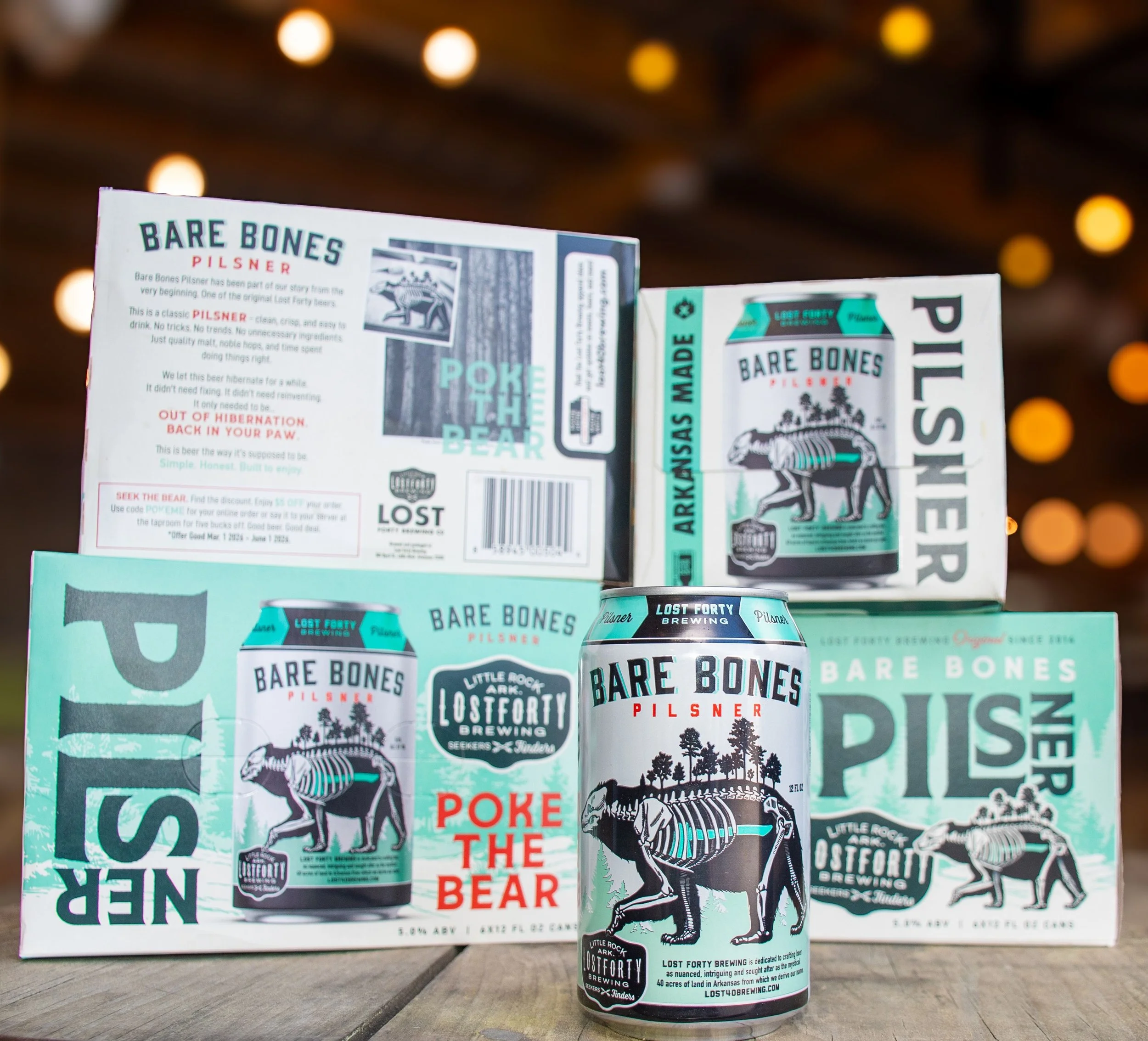 Lost Forty Brewing Brings Back Bare Bones Pilsner