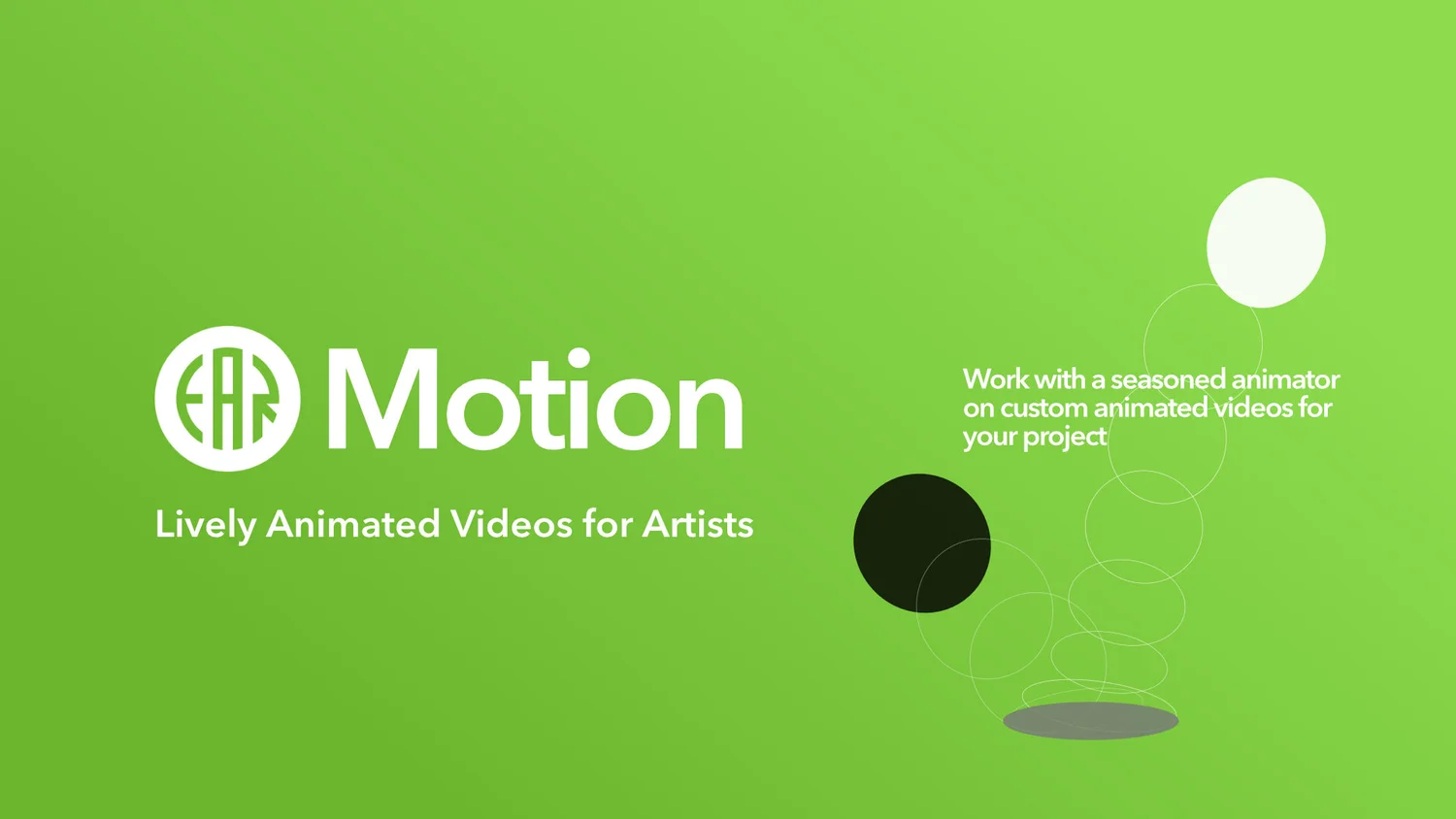 EAR Motion Lively Animated Videos — Elton Audio Records