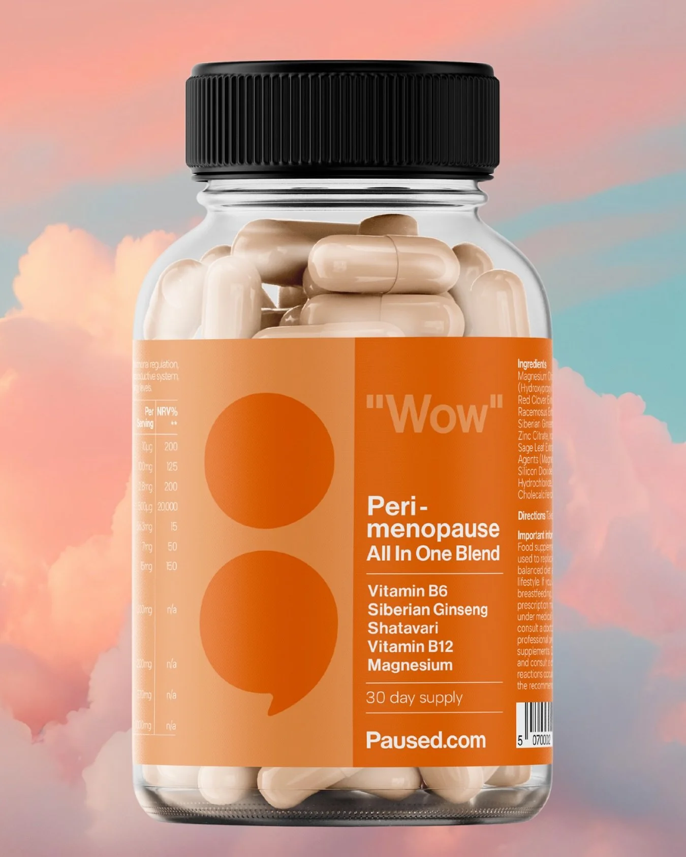 Perimenopause Awareness Month takes place every September and aims to highlight awareness of this phase of life as well as solutions to help you.

@pausedwellness was created with perimenopausal and menopausal women in mind, and has a dedicated suppl