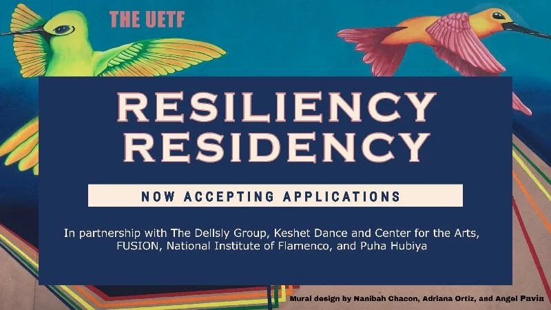 UETF Resiliency Residency - Apply by 11/30