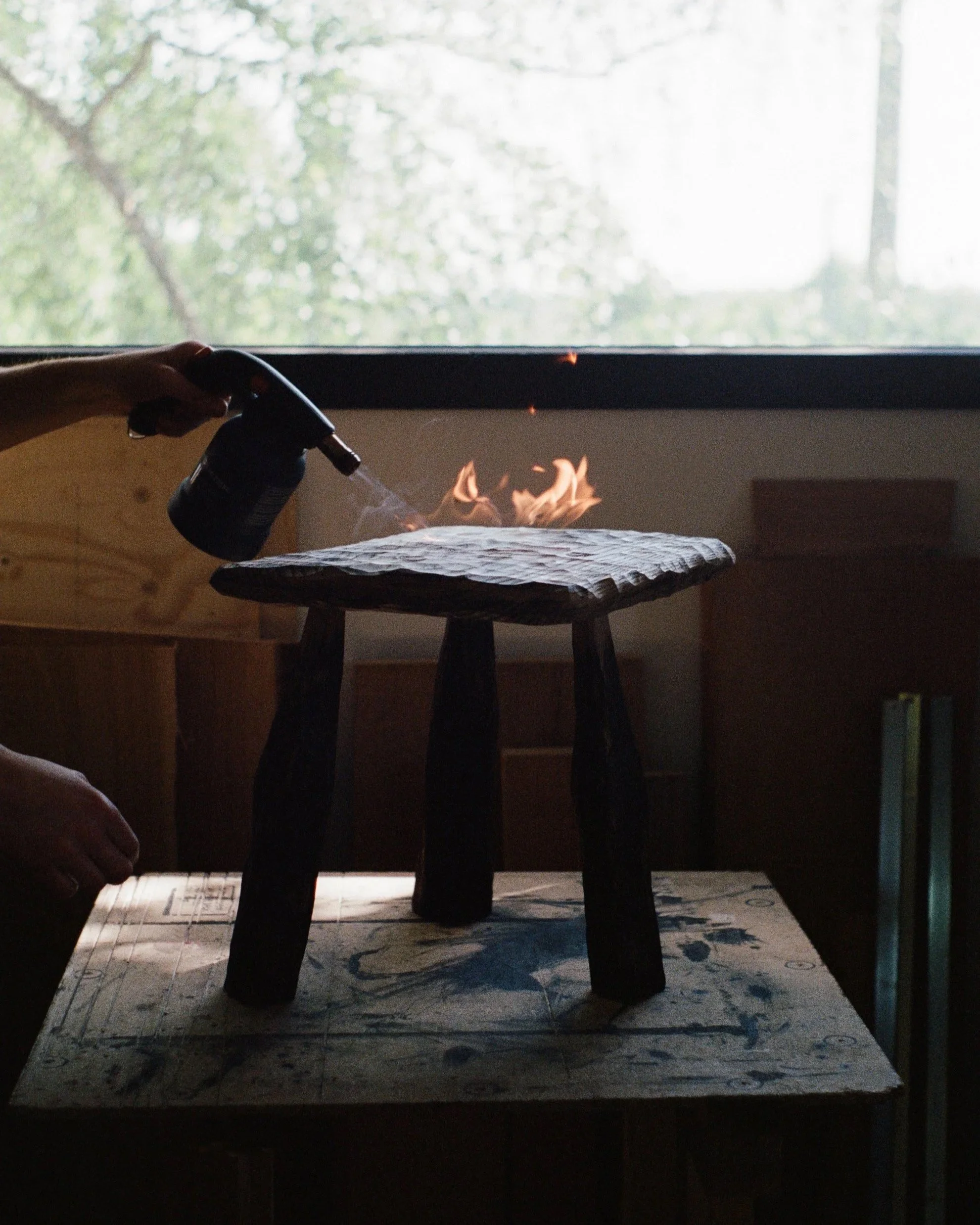Photographie argentique reportage Atelier Férréol Babin par Elodie Villalon
