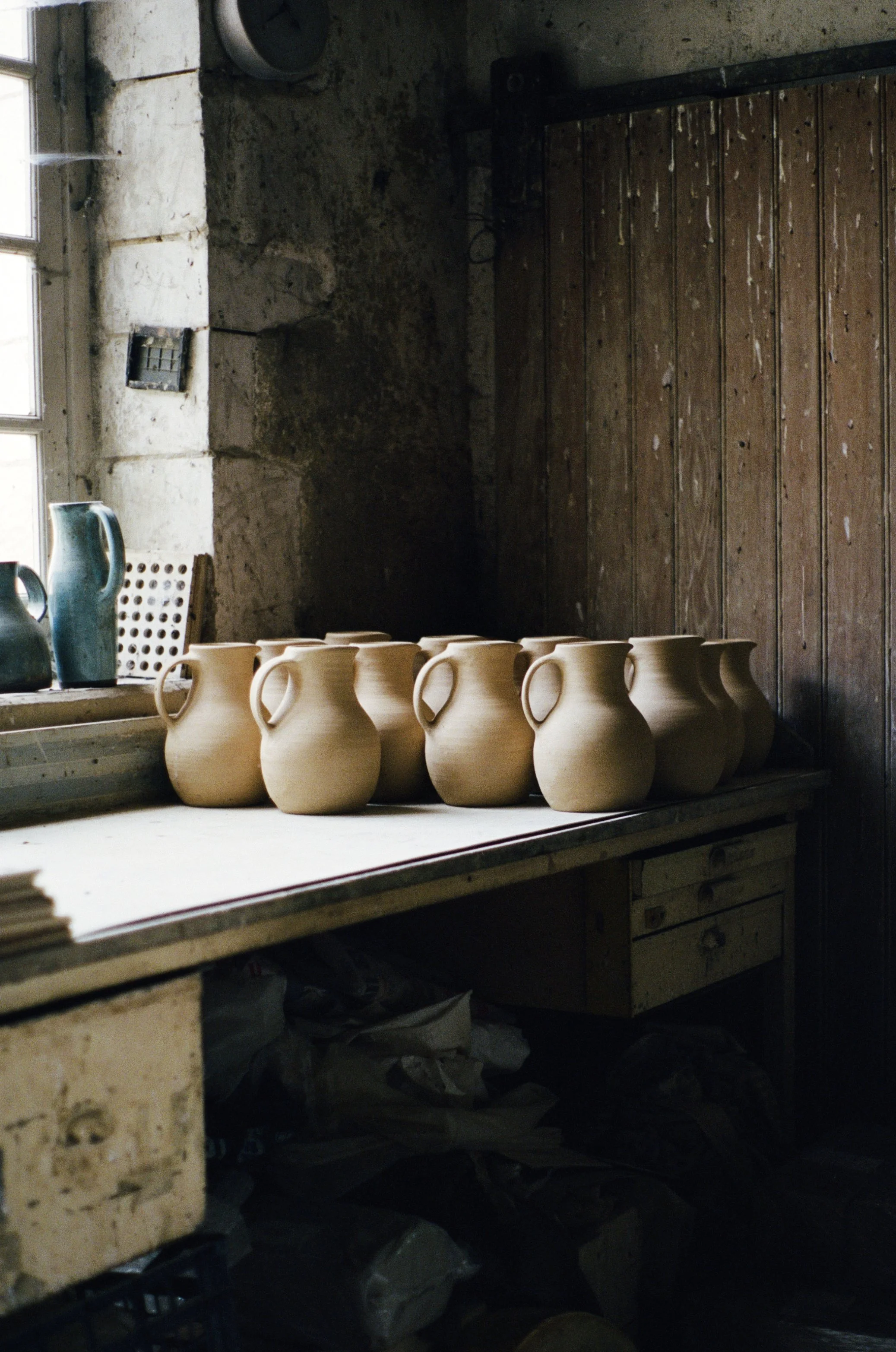 Photographie argentique reportage Manufacture de Ratilly par Elodie Villalon