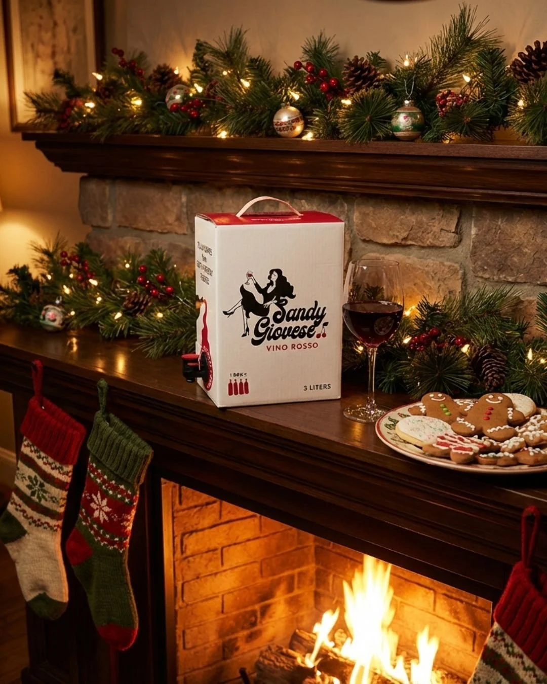 Move over, milk! Santa's upgrading this year. 🍷

Four bottles' worth should get him through the night. 😉🎄 

#whitewine #redwine #rosewine #beverages #italianwine #boxedwine #boxwine #sustainability #ecofriendly #valuewine #savetheplanet #ecoconsci