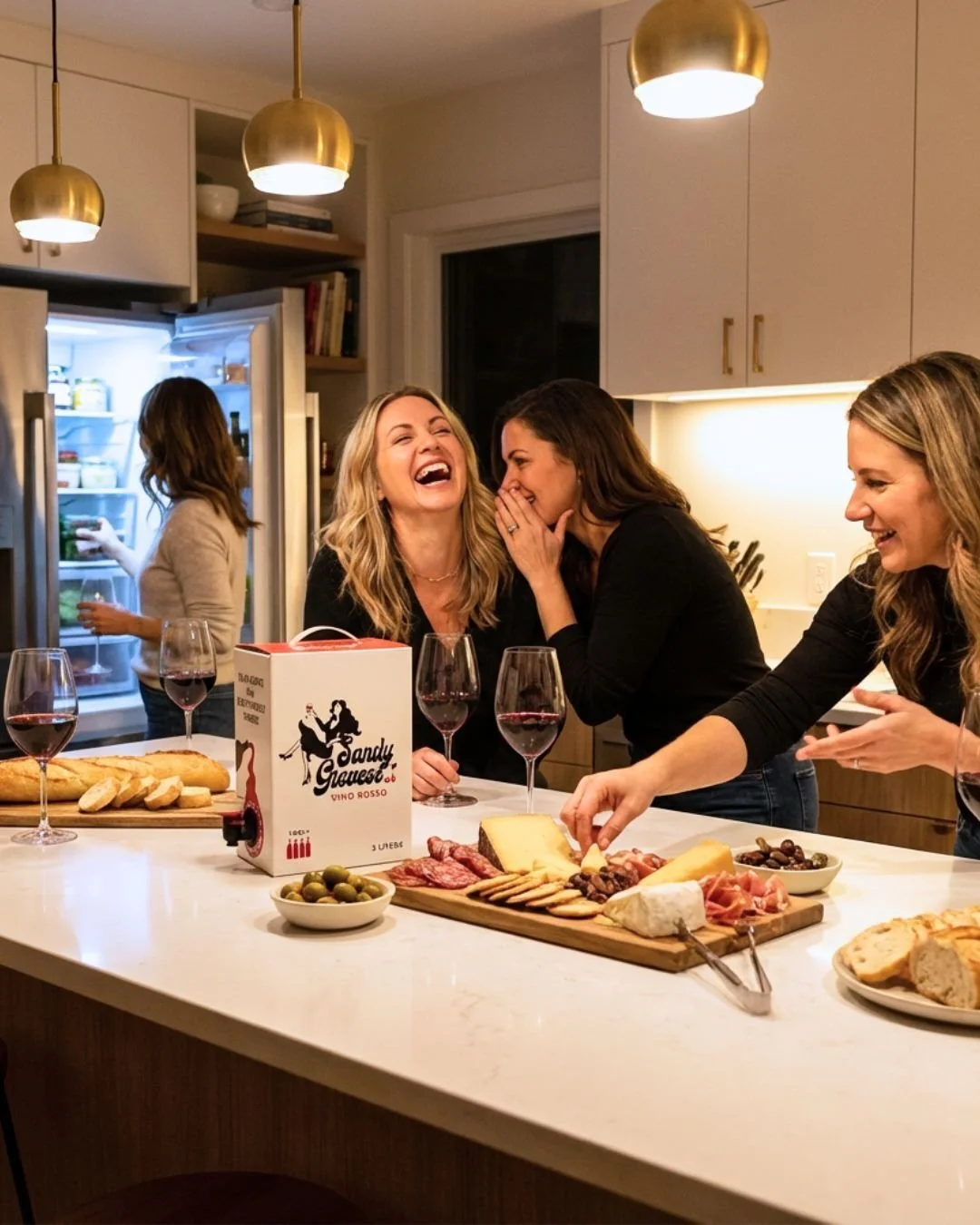 Girls' night > everything else. 🍷

Drop a box of Sandy on the table and you've got 4 bottles worth of wine - no corkscrews, no hassle.

Pro tip: Grab one of each flavor and make everyone's dreams come true! 😍 

#whitewine #redwine #rosewine #bev