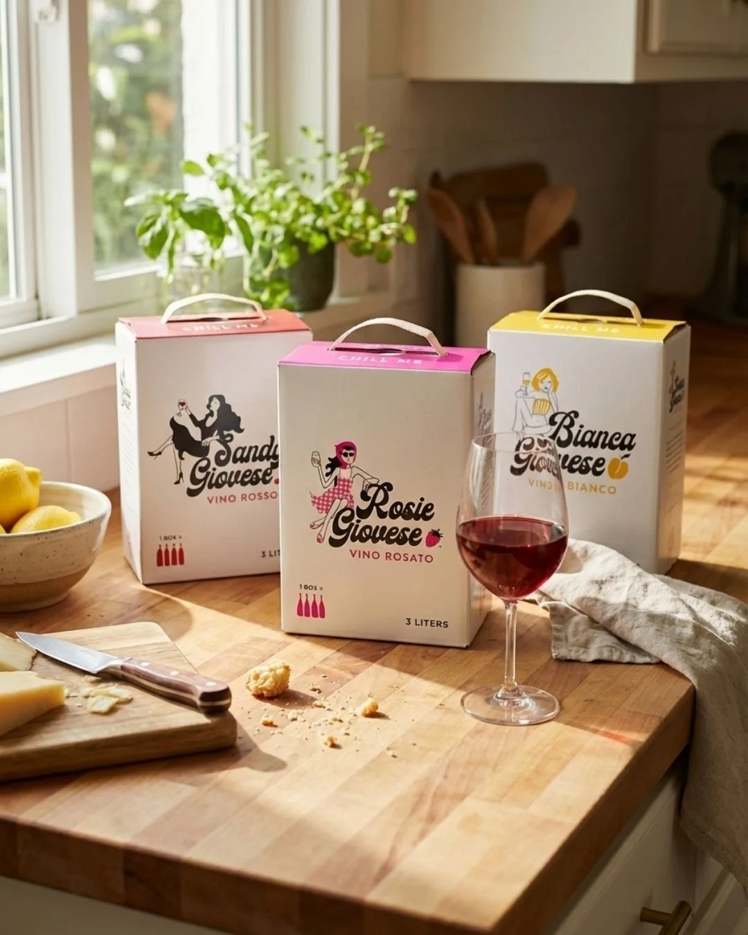 Three organic, zero-added-sugar, Italian wines, ready to pair with whatever the day calls for. 🍷🇮🇹 

#whitewine #redwine #rosewine #beverages #italianwine #boxedwine #boxwine #sustainability #ecofriendly #valuewine #savetheplanet #ecoconscious #or