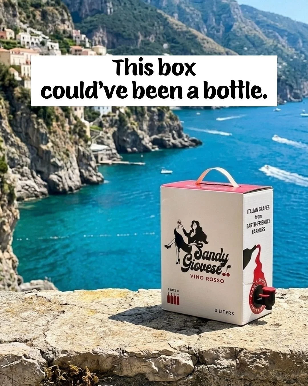 When our founder, industry veteran Amy Ezrin, set out to build Giovese Family Wines, the intention was simple:

🍷 Develop fresh, fun, organically farmed Italian box wine built on the same quality standards she'd always insisted on in bottled wines.

