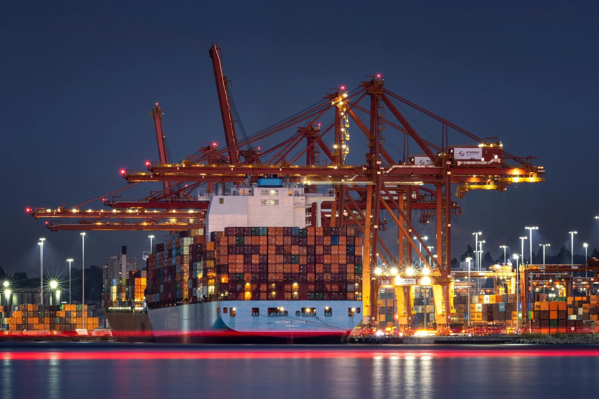 Centerm Container Terminal, Vancouver, BC.