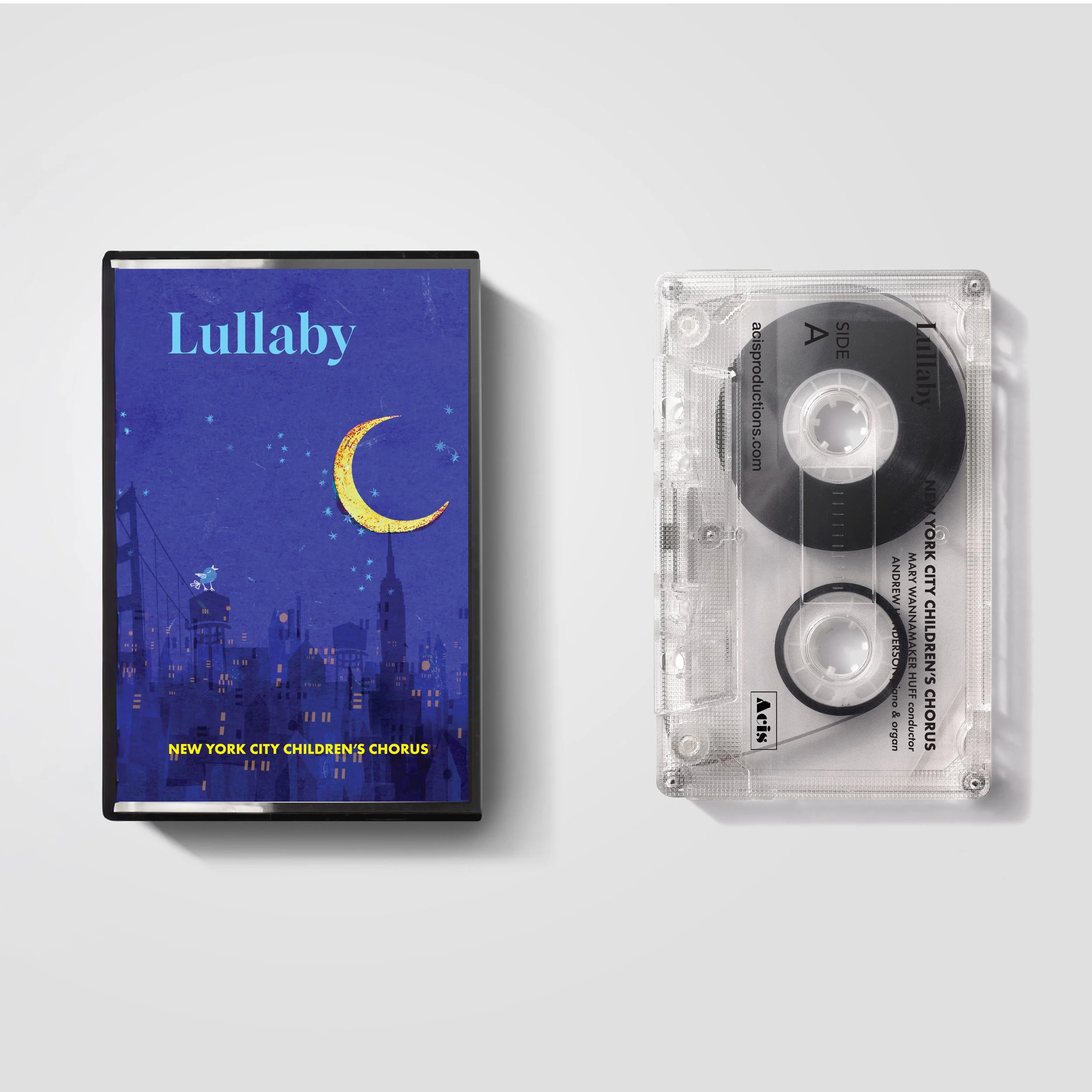 Lullaby, New York City Children's Chorus, Mary Wannamaker Huff, Cassette