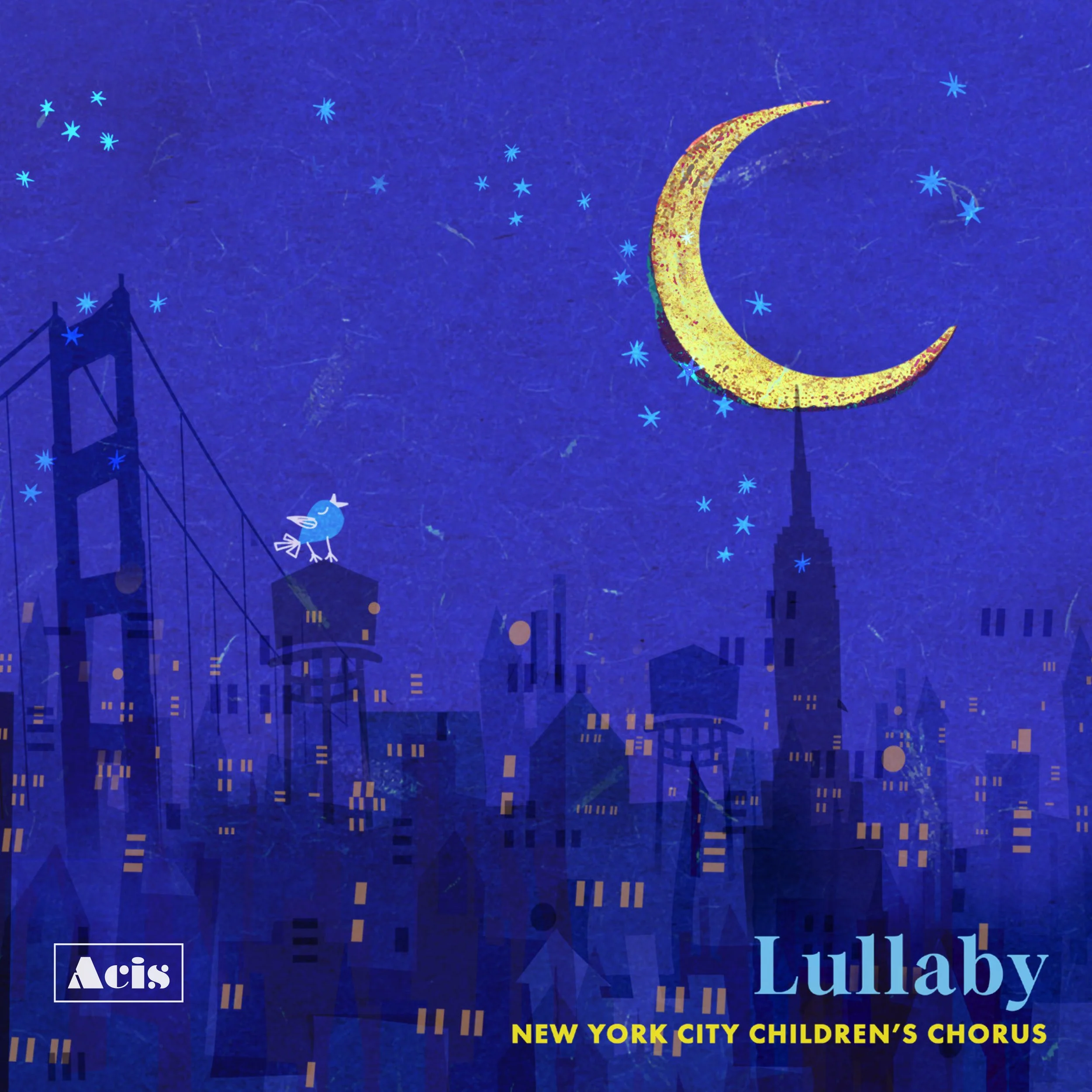 Lullaby, New York City Children's Chorus, Mary Wannamaker Huff, 33 1/3 rpm
