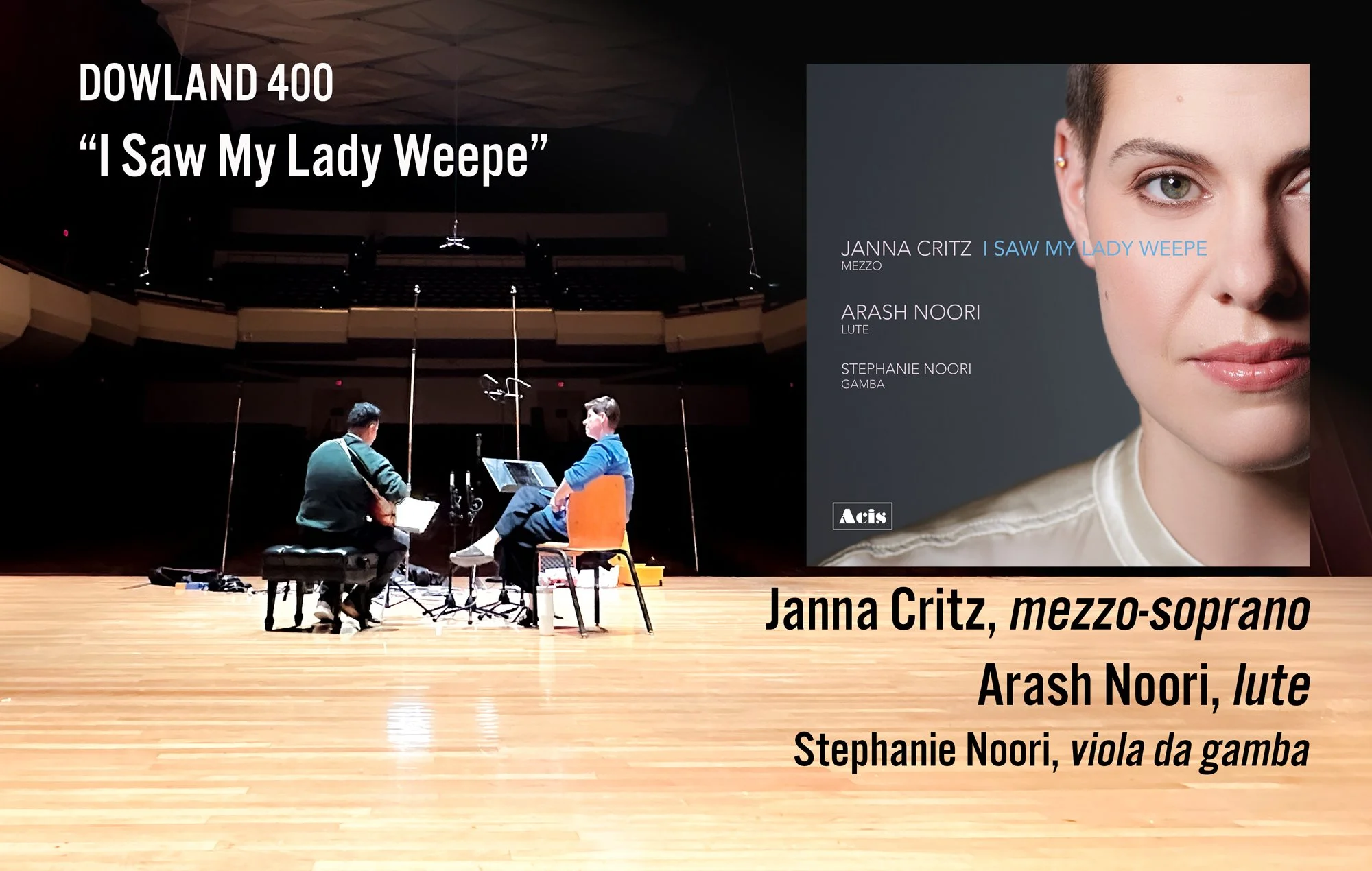 Debut album from Janna Critz, mezzo-soprano, Spring 2026