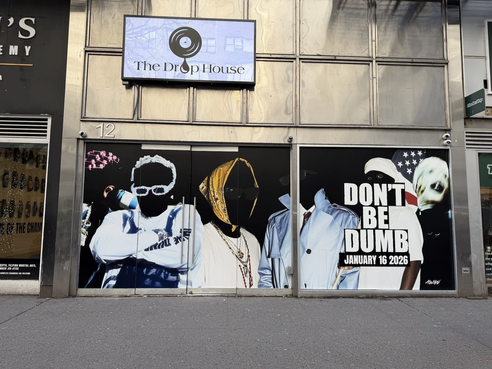 Billboard / Wall in NYC for Pop-Up Shop