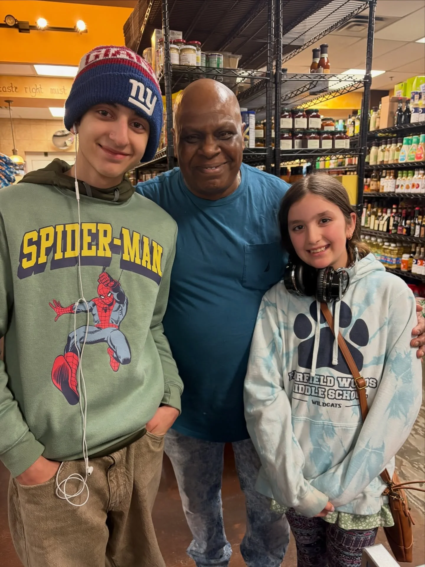 Stopped by @thepantryfairfield to pick up a birthday 🎂🍓 strawberry cr&egrave;me cake and a 🍋&zwj;🟩 key lime pie! Bumped into our favorite human, Bert. You know him from the prepared foods section, always smiling and spreading good will. 

Bert ha