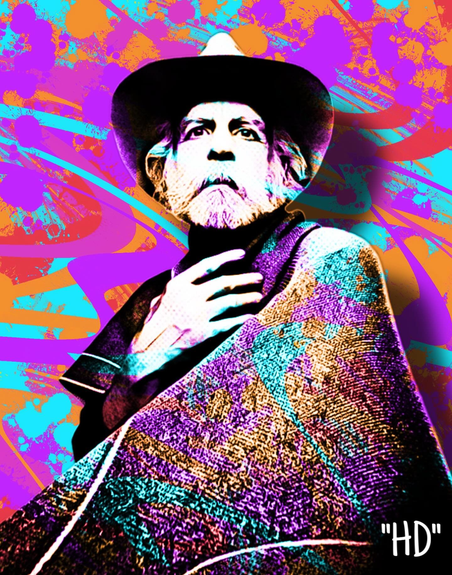 Rest In peace  @bobweir  The Grateful Dead concert in the heavens above is jamming tonight #bobweir #popart #whoishd