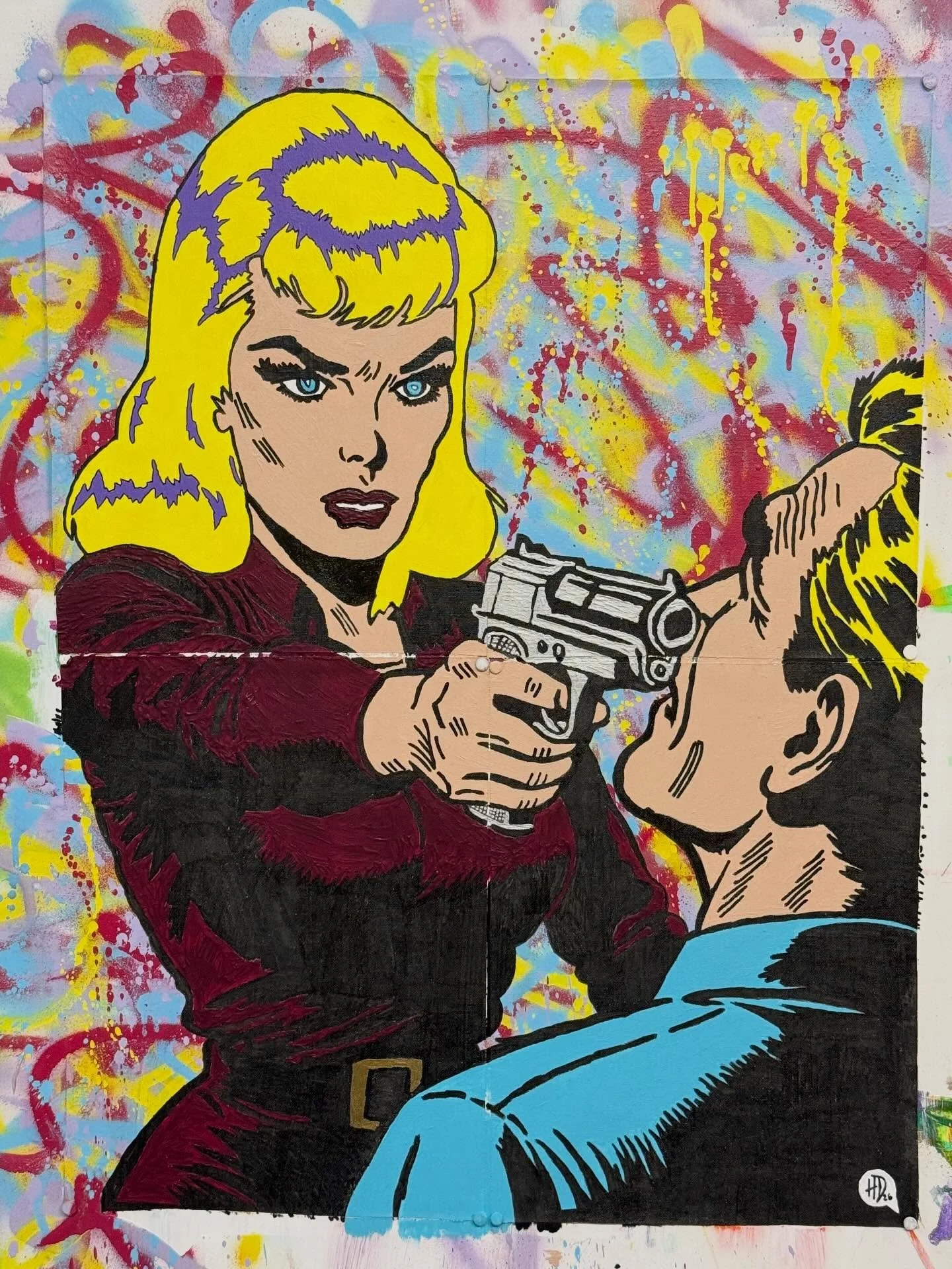 &ldquo;Nobody knows my struggles&rdquo;  #popart #artistsofinstagram #art #contemporaryart #artlovers