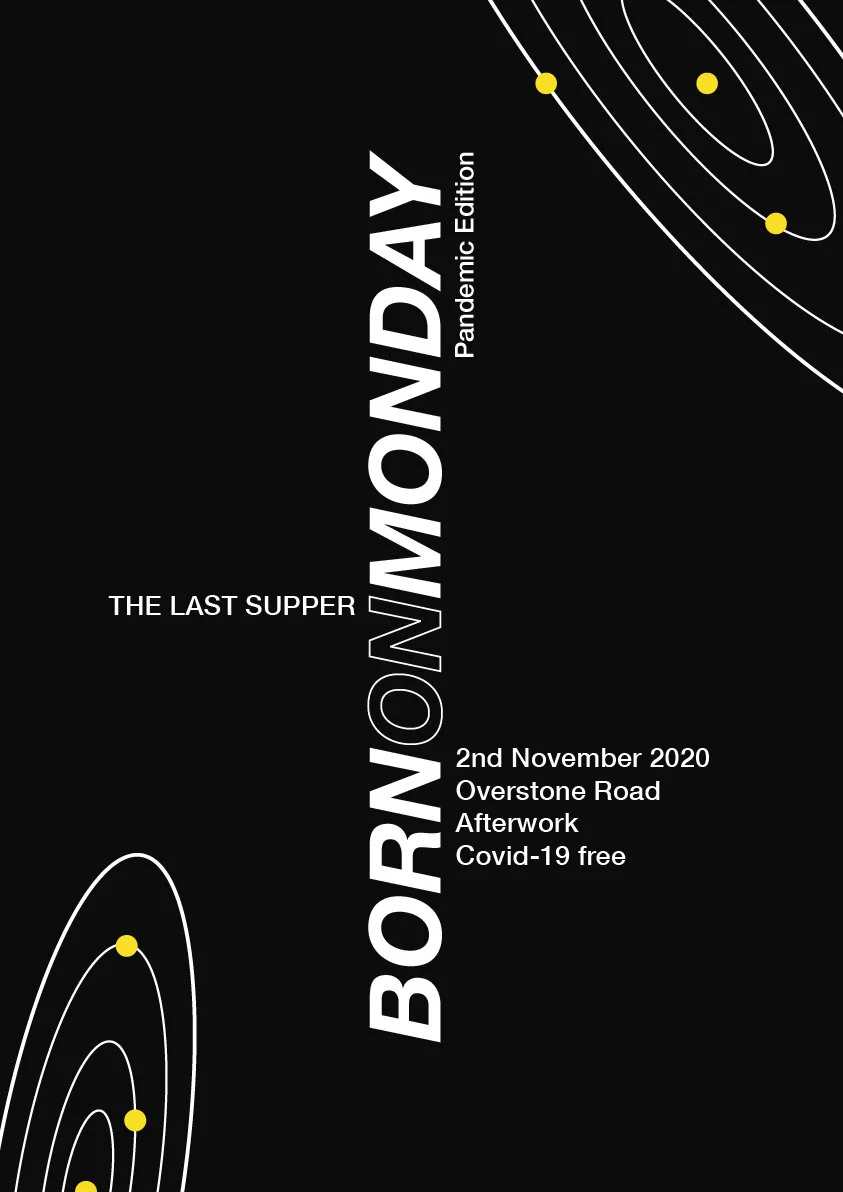 Born on Monday 2020 Poster redesigned