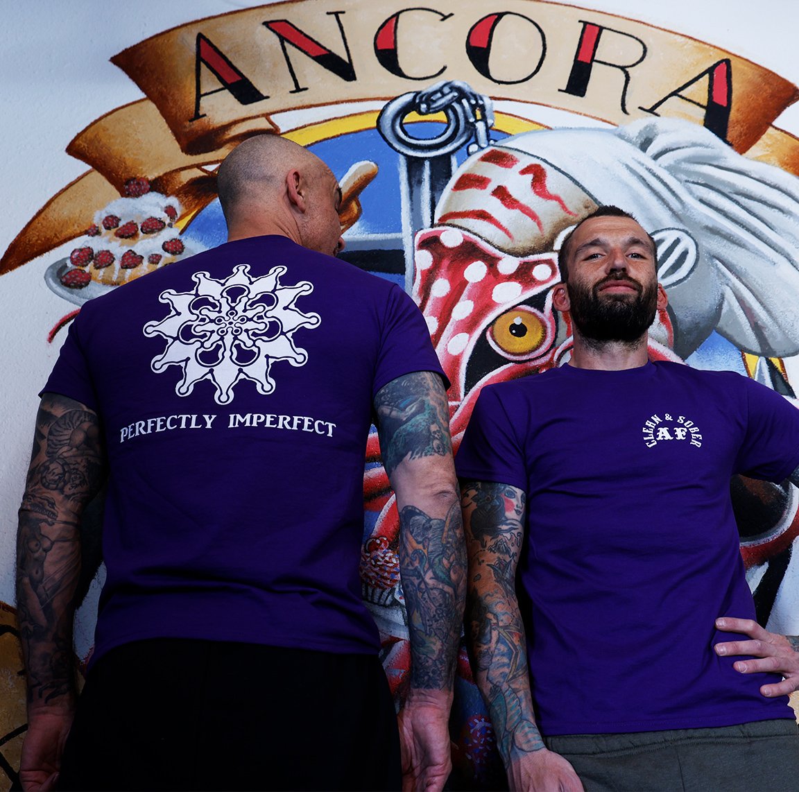 Purple Perfectly Imperfect Unisex T-shirt