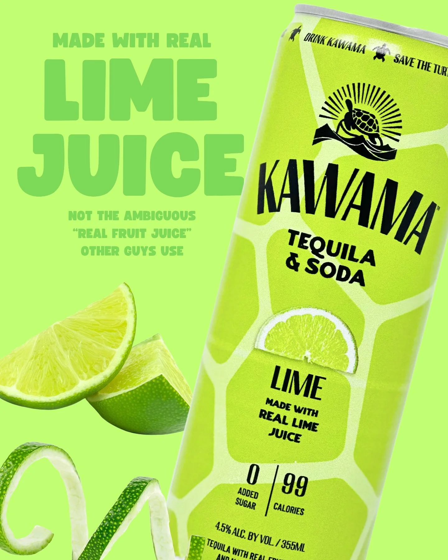 Happy Cinco De Mayo! 🥂🍋&zwj;🟩 Celebrate with some Kawama&hellip; we use real lime juice in our lime flavor unlike the other guys, and go figure it actually tastes like lime!!