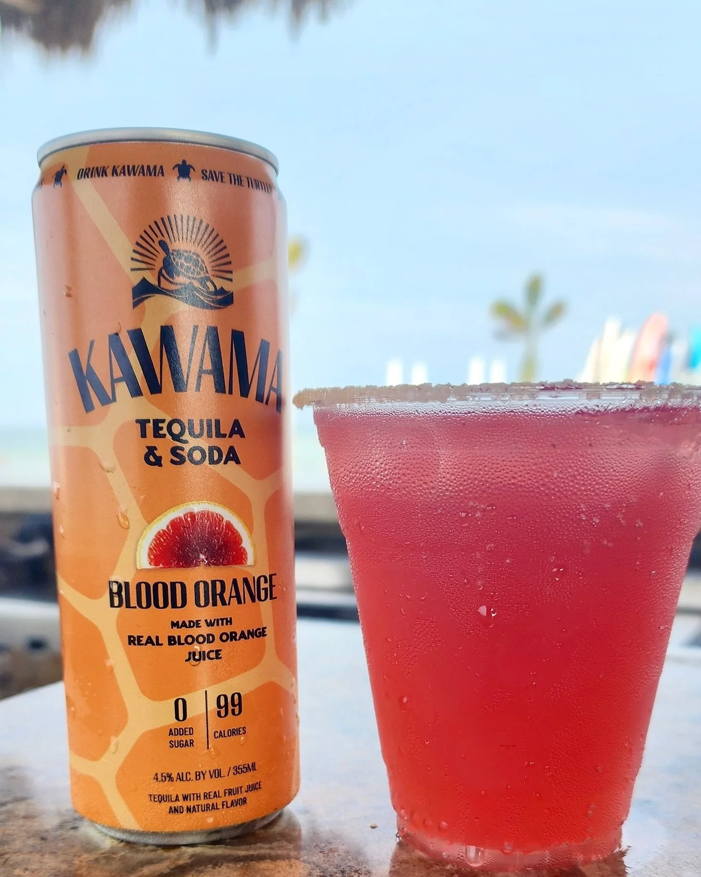 0 added sugar, 99 calories, &amp; 100% real ingredients 🍊🏖️🏄