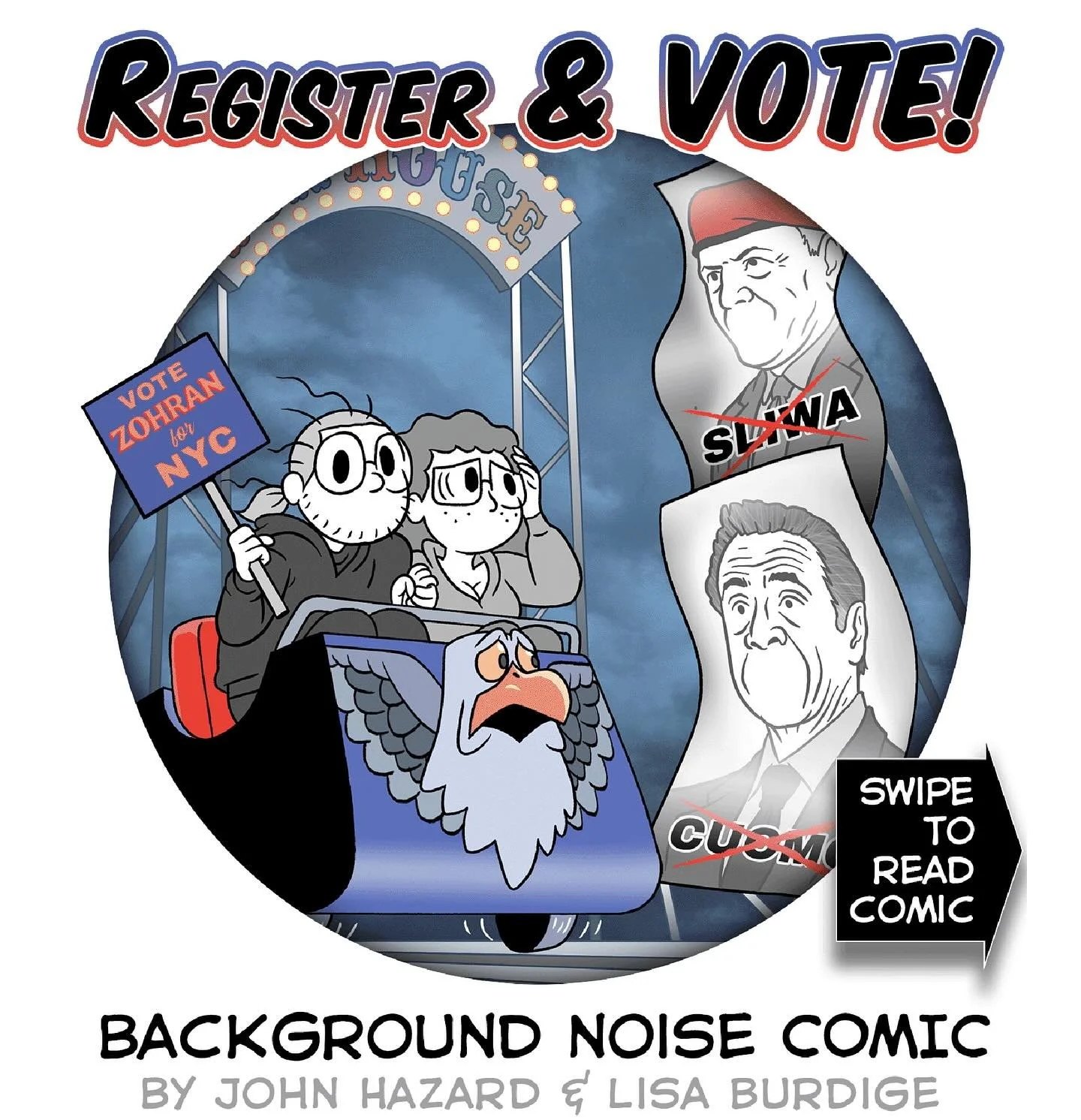 β° Here’s the deal — if you’re in NYC, the last day to register to vote in person or get your application in to register by mail is: October 25, 2025. You can get it done easily at vote.org πΊπΈ Voting is how we oust scary policy mak