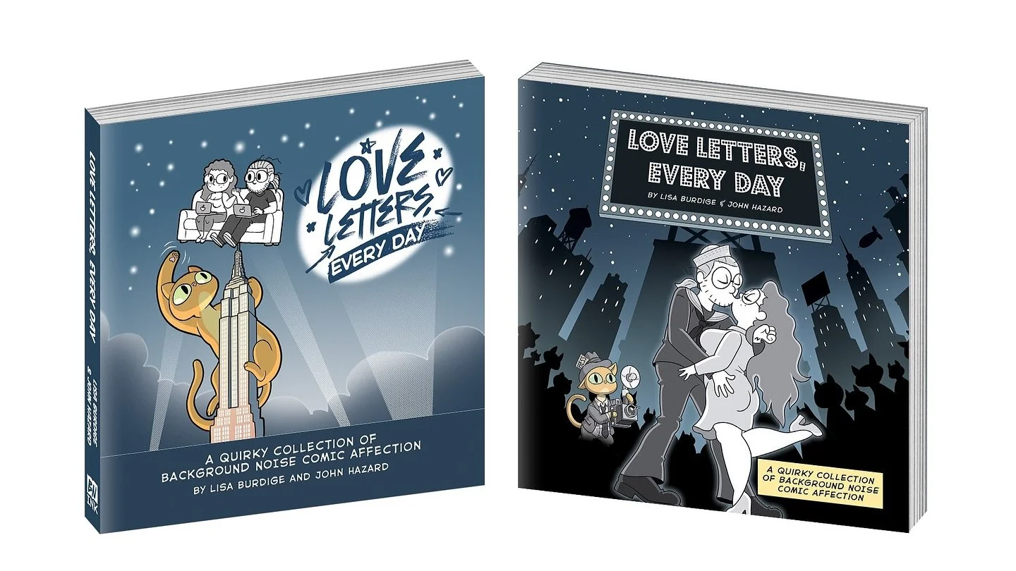 So almost all the #kickstarter rewards are out! But Love Letters, Every Day &mdash;original and limited edition variant cover versions&mdash; are available at our shop! Get one before they run out. Link in bio. ❤️ #couplegoals #bookstagram #comics #c