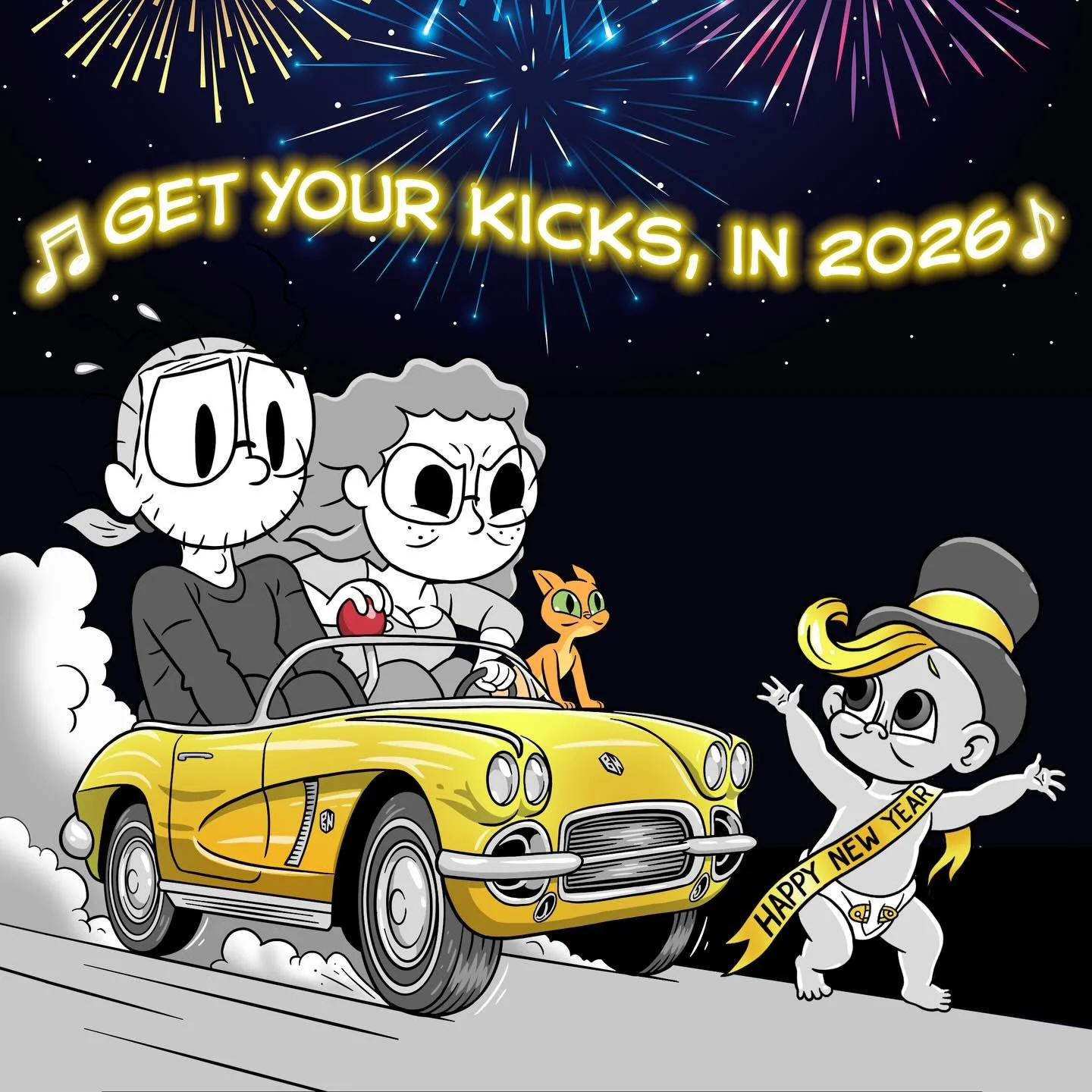 🎉 &ldquo;Happy New Year!&rdquo; 🍾
It&rsquo;s true, some of the high notes of 2025 fell flat for many of us. But we&rsquo;re tuning up for an exciting year of change. Wishing everyone health, happiness and harmony in 2026!
XOXOXOXO
Lisa &amp; John
#