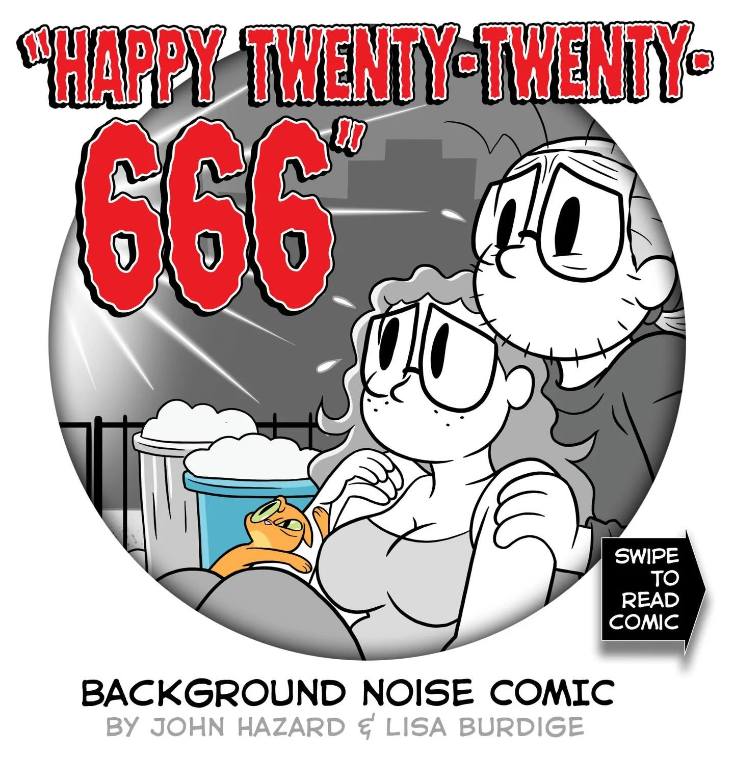 🔥 &ldquo;Happy Twenty-Twenty-666&rdquo; 🔥
As we tiptoe carefully into the new year how are you feeling? 🤯🤯🤯
Need a late holiday (or early Valentine&rsquo;s) gift? Grab &ldquo;Love Letters, Every Day&rdquo; with more comics like these by @lisabur