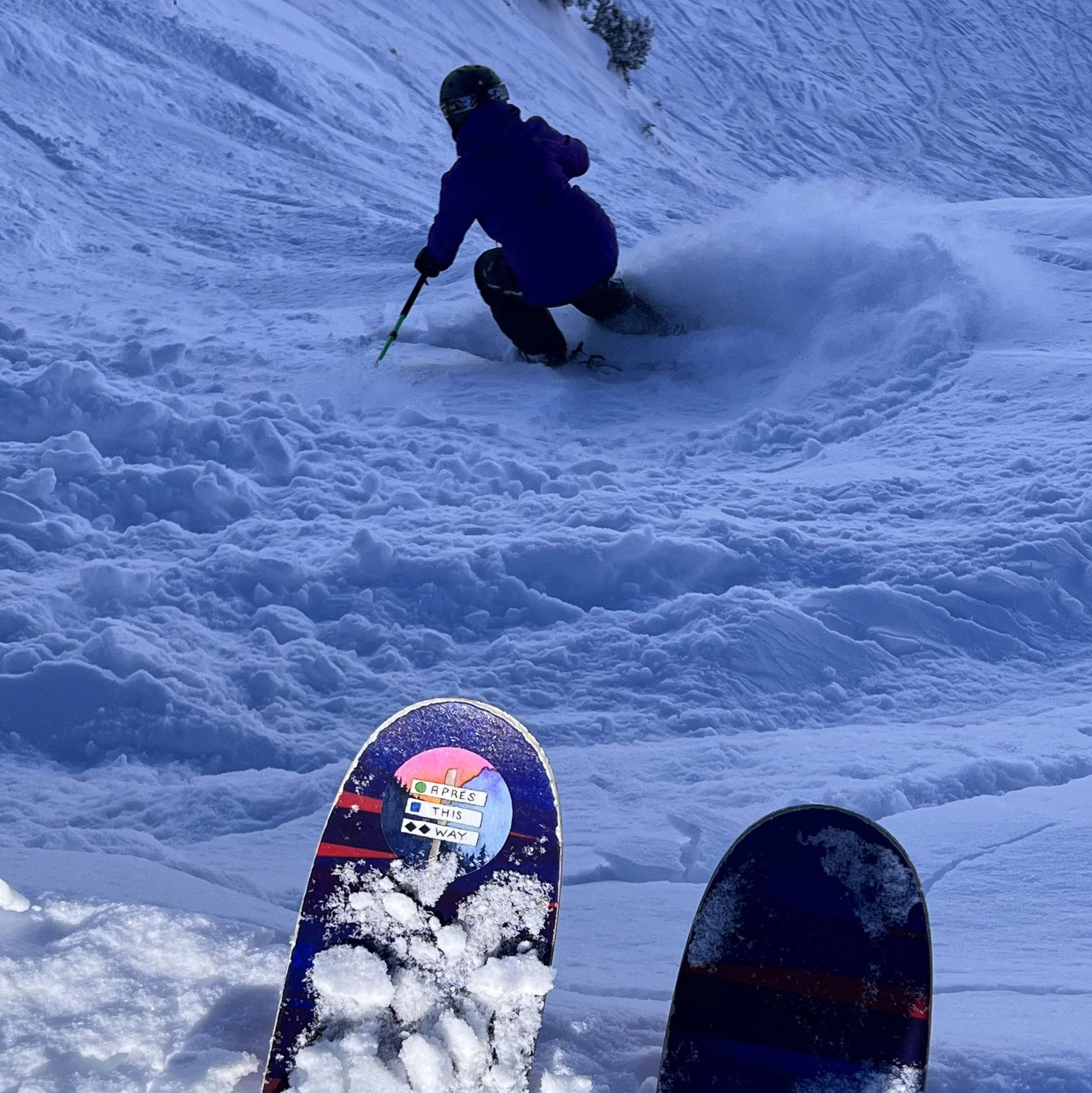 Snowbasin Utah Ski Resort Decal – 2 Inch Vinyl Sticker, Mountain Design, Waterproof & Fade-Resistant For Car, Laptop, Cooler