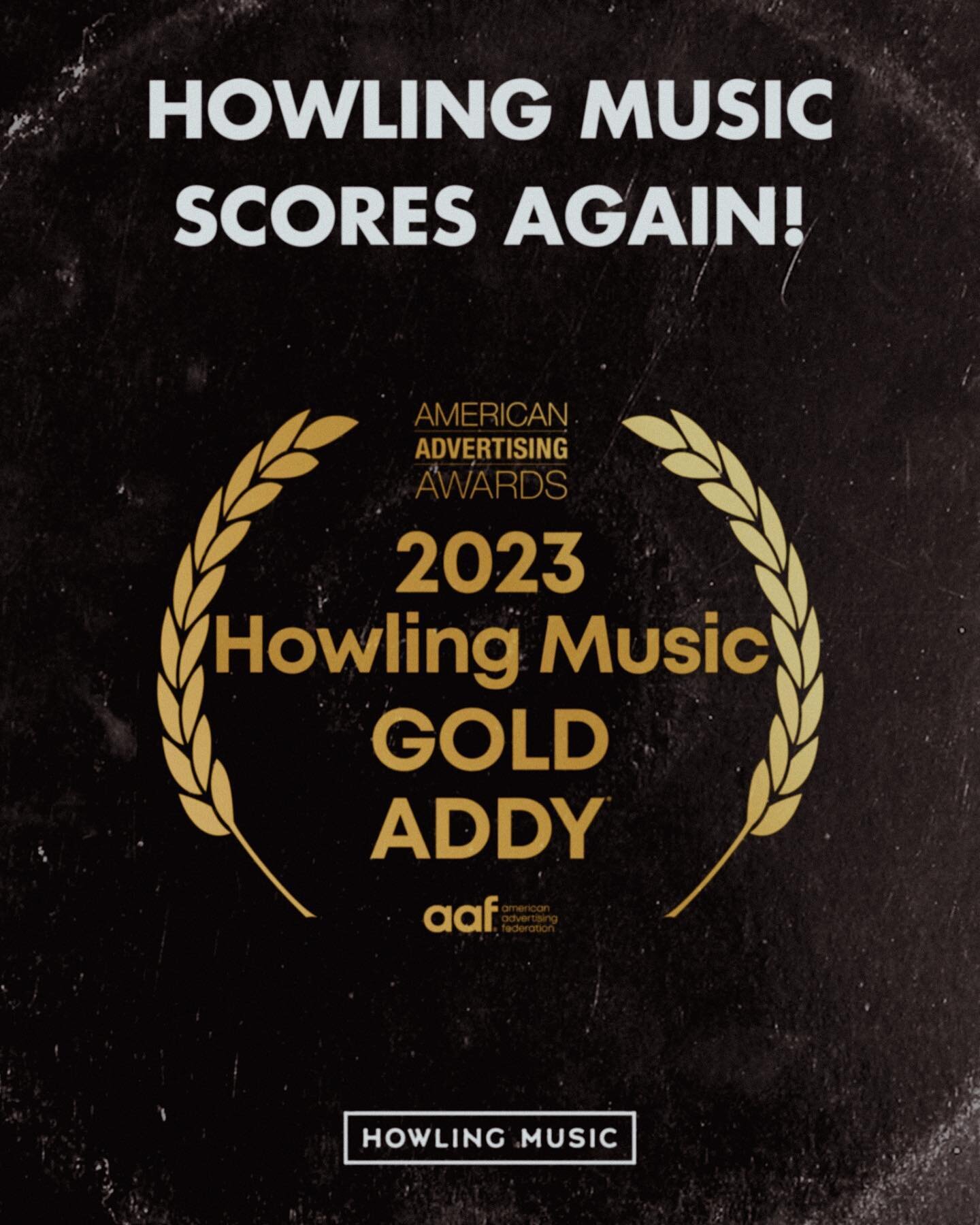 It's true, we recently won an Addy for our music in a World Cup spot for Buchanan's and we're damn grateful for the recognition. We know winning awards doesn't mean our work is necessarily better than the non-award winners, but who knows? It's defini