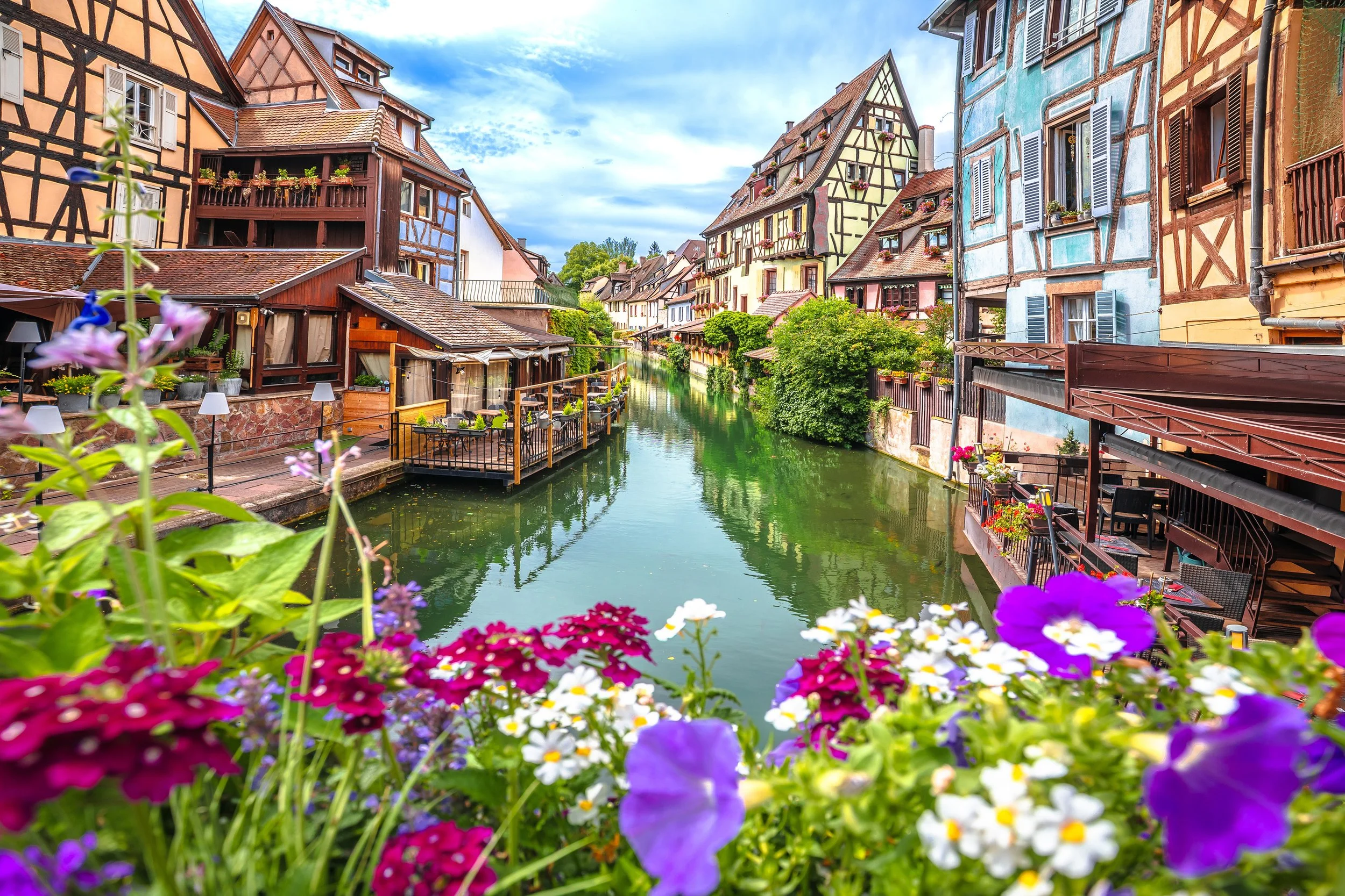 Historic Architecture &amp; Scenic Canal in Colmar, France (Copy) (Copy) (Copy) (Copy)
