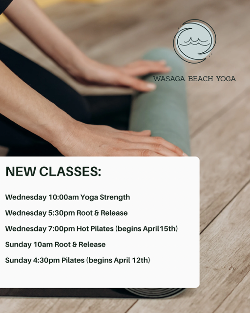 New Classes | April 2026
