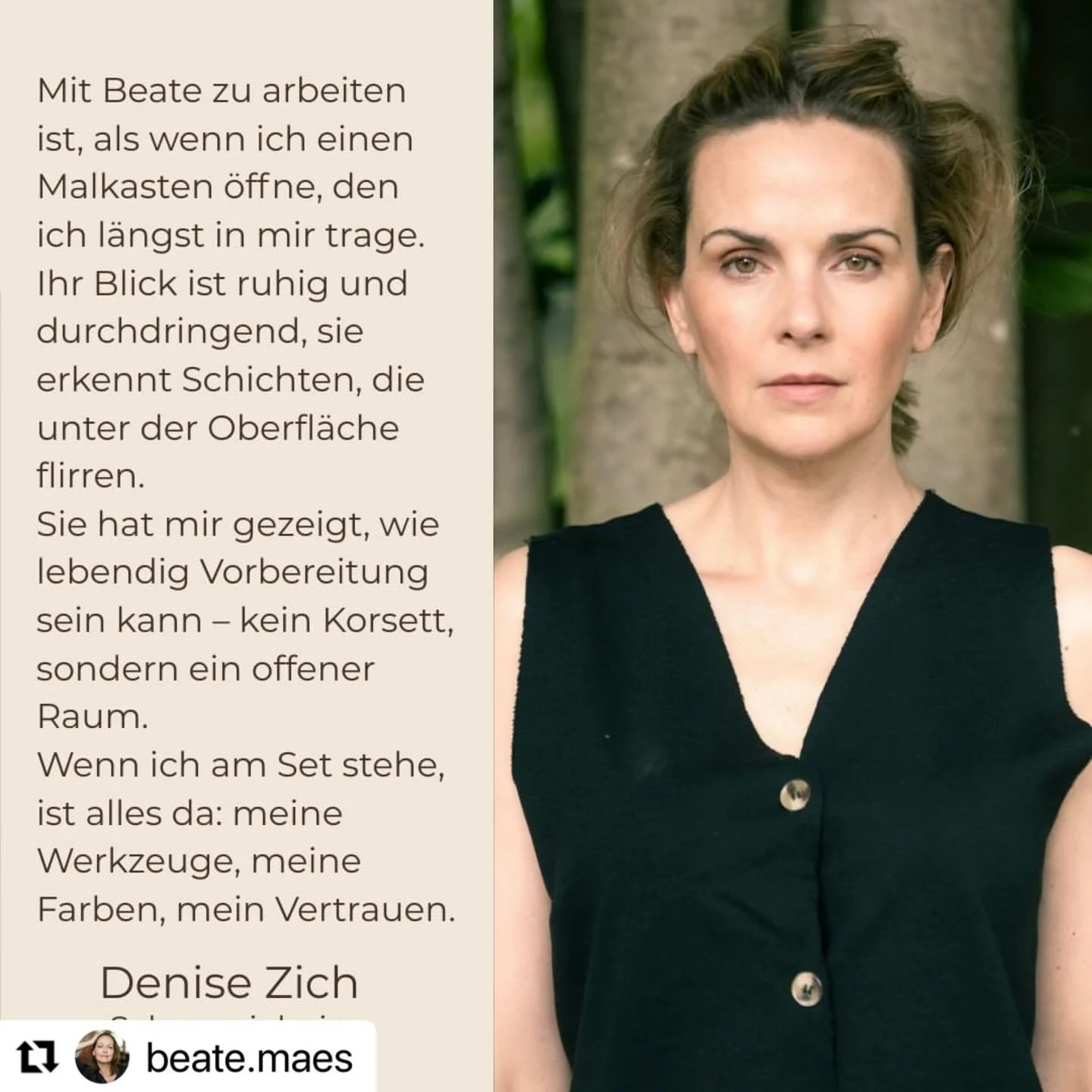 Manche Zusammenarbeit misst man nicht in Stunden, sondern in Inspiration. Danke f&uuml;r Begegnungen, die bleiben und Ideen, die weiterwachsen @beate.maes 🧚🏻❤️ .
.
.
Foto @uwehauth 
Make up @peggyhauth