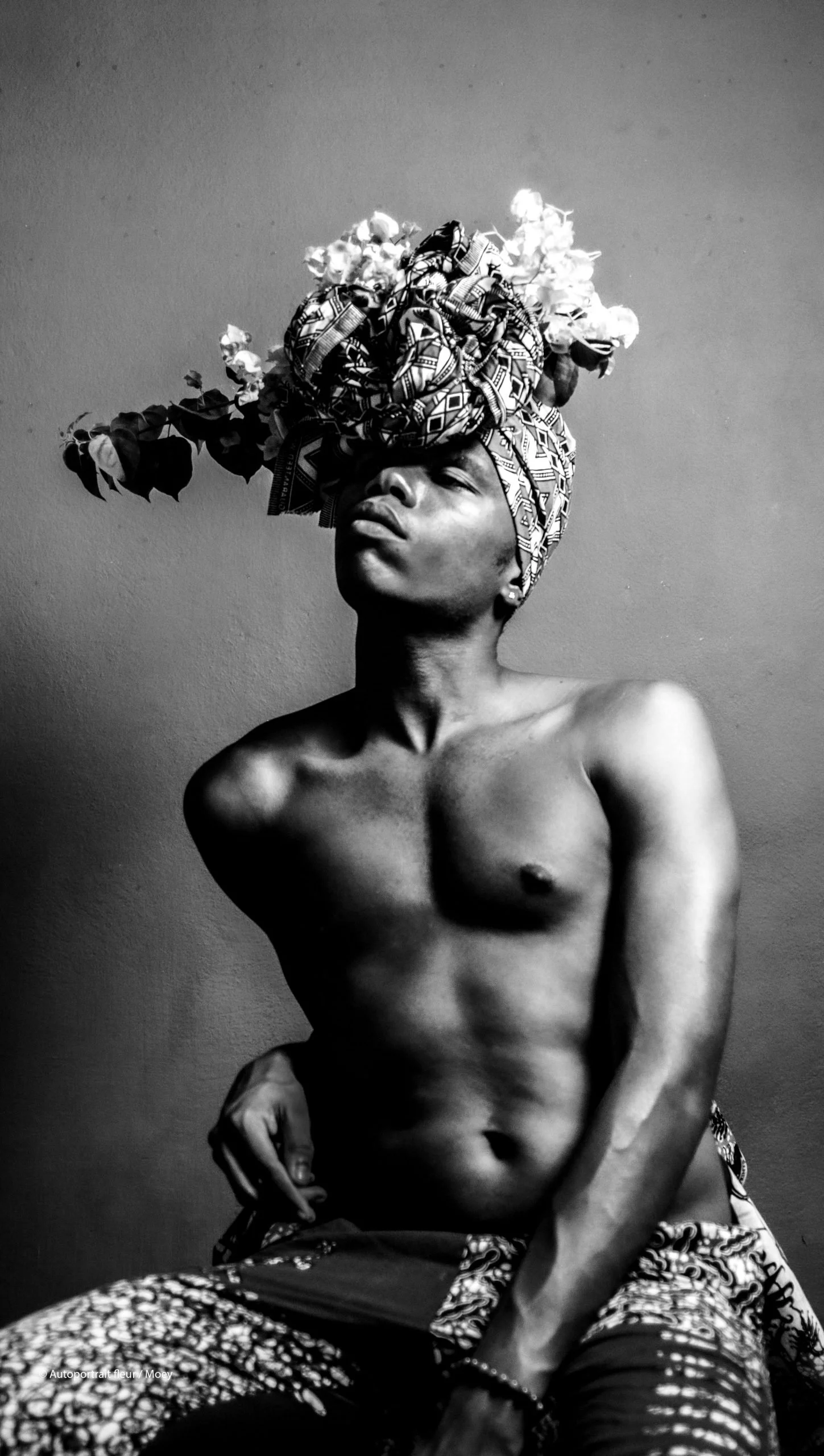 Sans titre (détail), série autoportraits, 2019