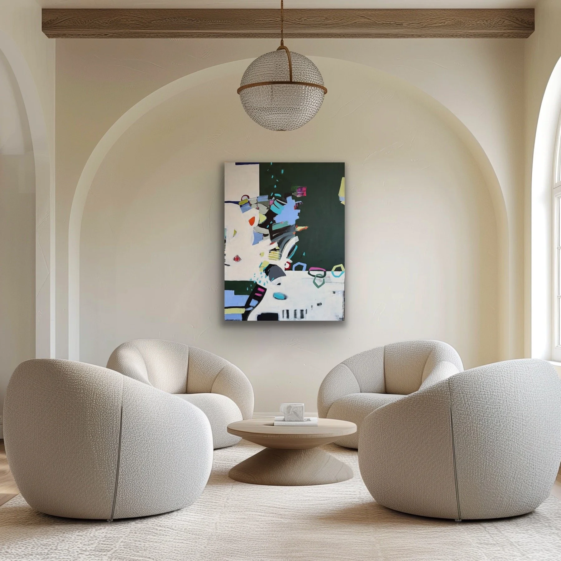 "a delicate balance 1" in a room