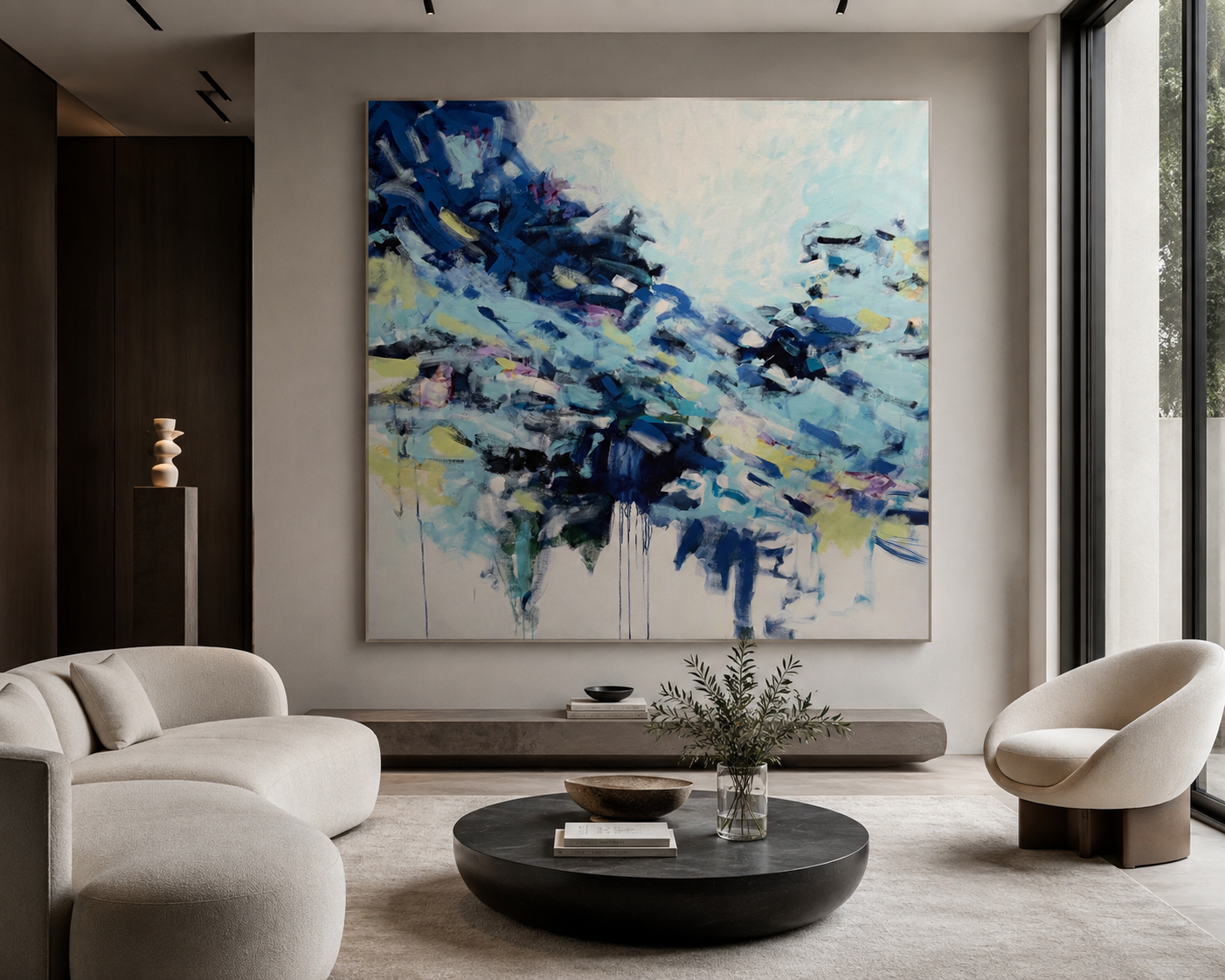 "a river of memory", in a room