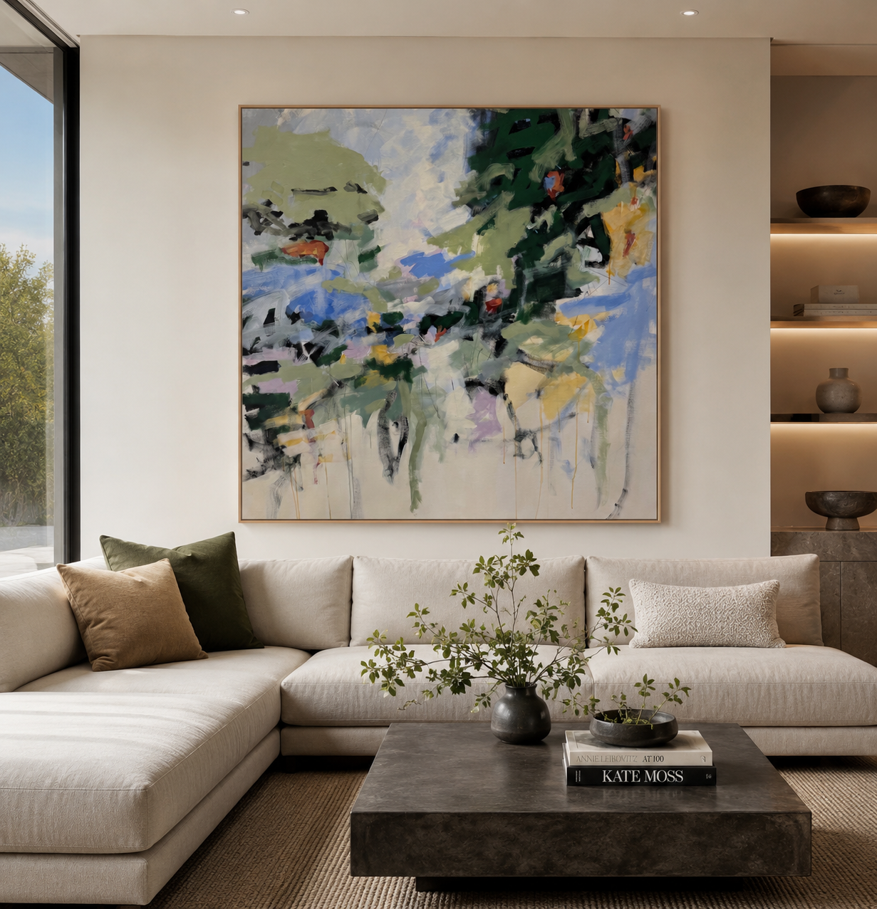 "when the garden whispered", shown in a room