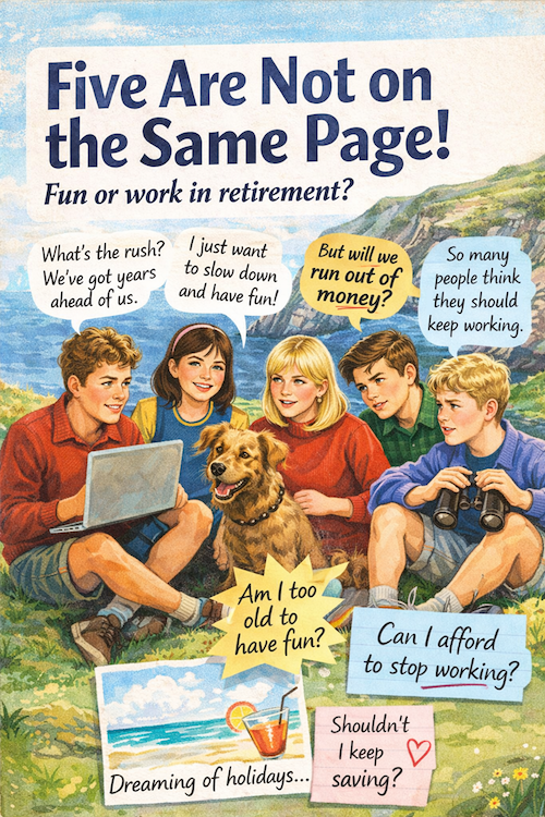 Retirement isn’t a ‘thing’, it’s a style of living.