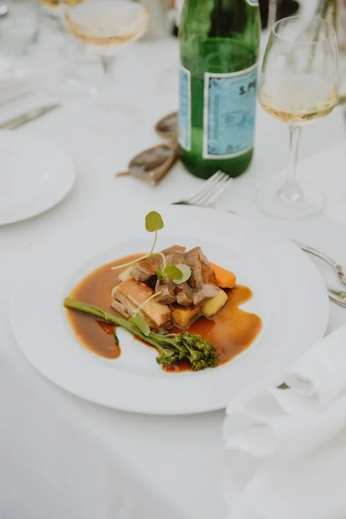 wild fork's hearty lamb main course