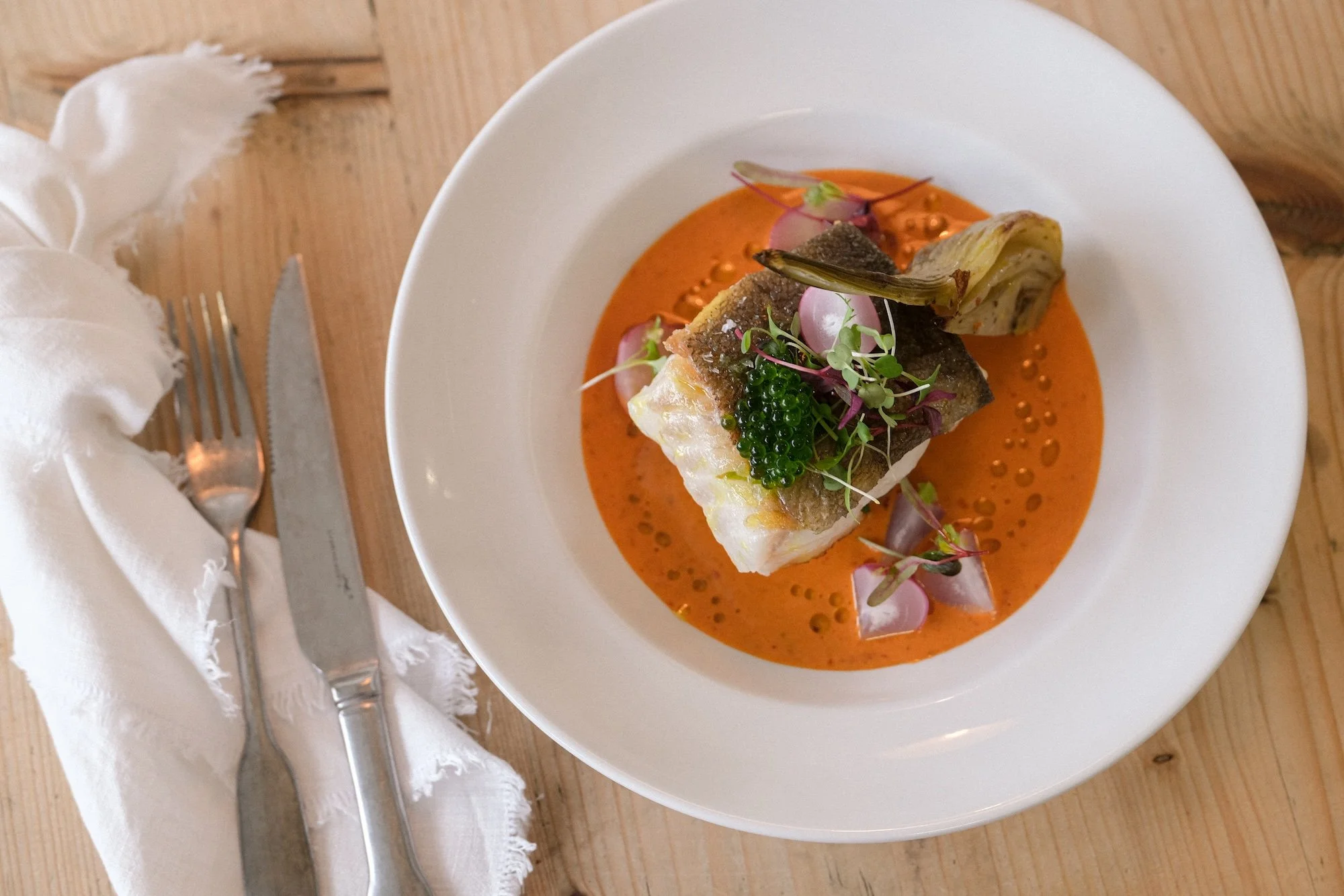 New Dish: Roasted Hake