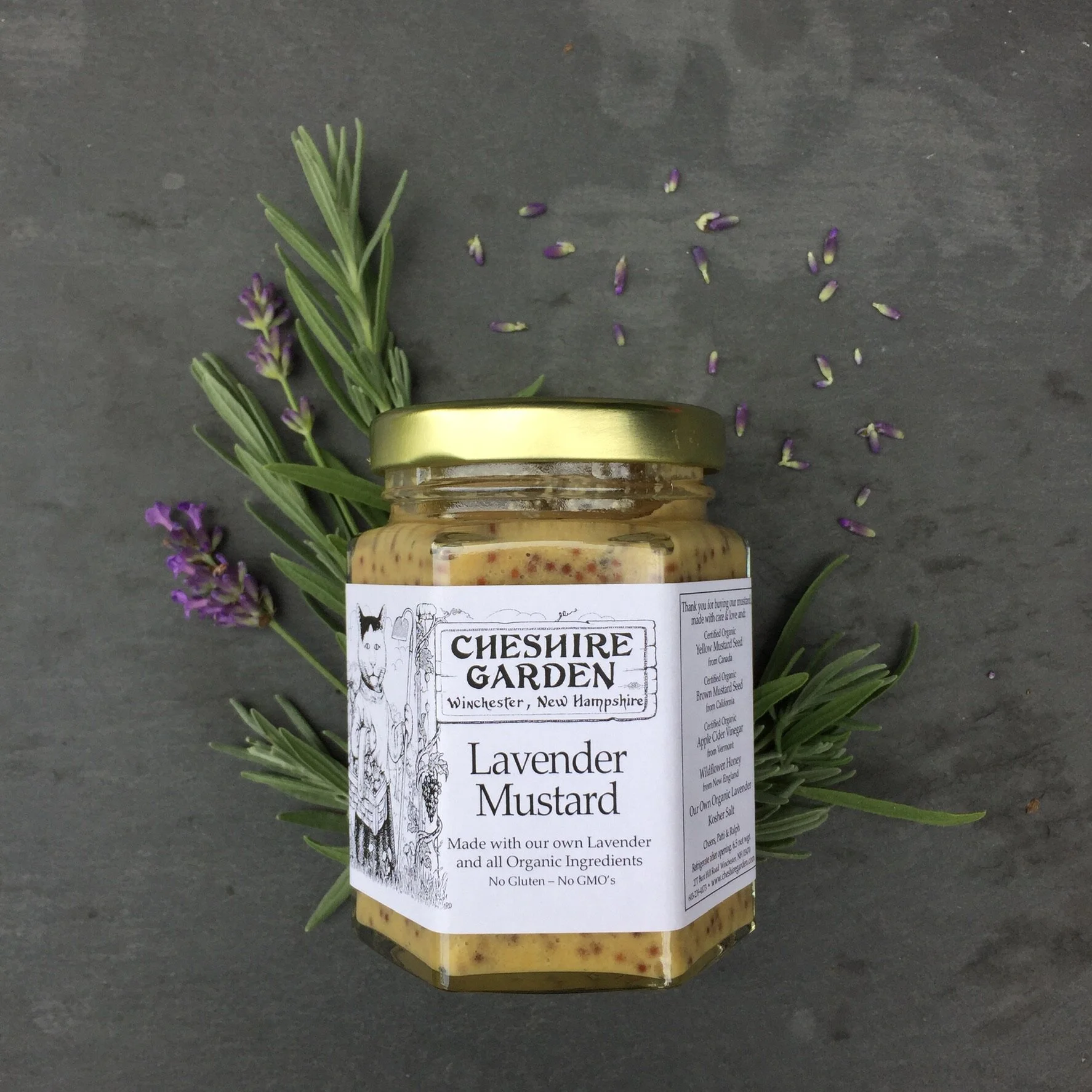 Lavender Mustard with Wildflower Honey — Cheshire Garden