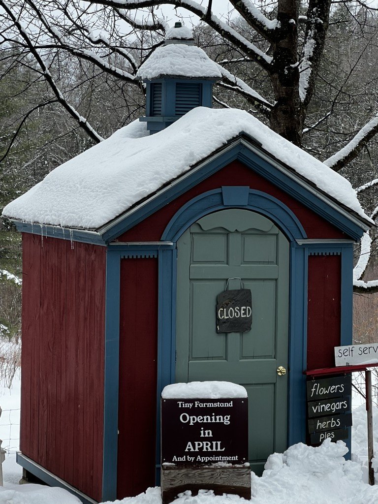 The Tiny Farmstand at Cheshire Garden - Opening in April