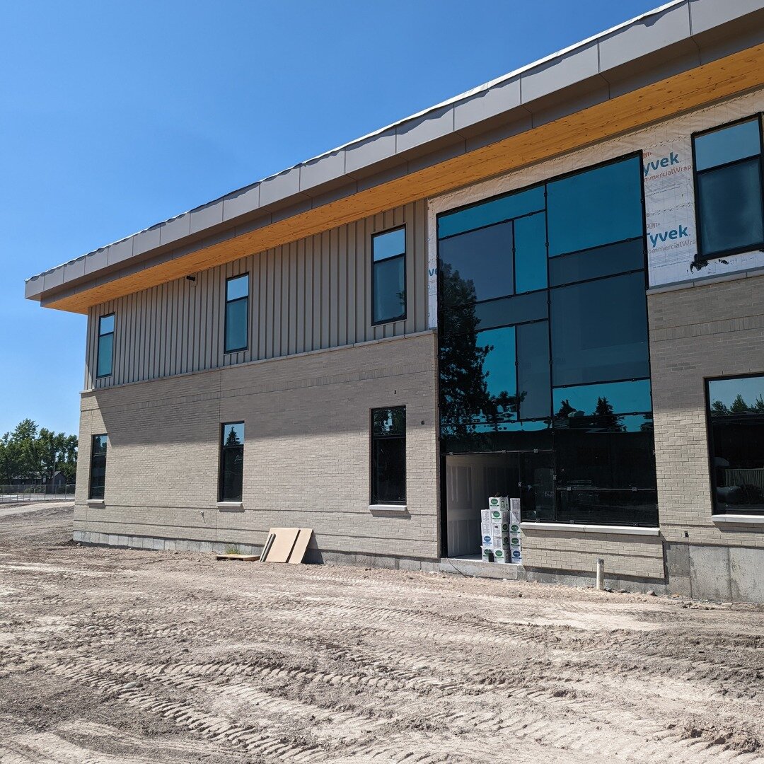 A little glimpse into the progress at Glacier Gateway Elementary! 
Nothing is better than seeing a project come to life.

 #architecture #lpwarchitecture #greatfallsmt #columbiafallsmt