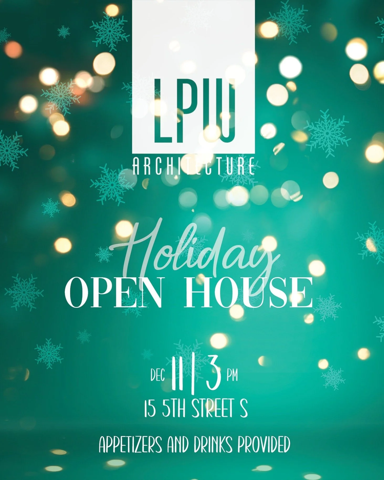 It's the holiday season! Please join us at our office's Holiday Open House on Thursday, December 11th, from 3 to 7 p.m. We hope to see you there!

Location: 15 5th Street South, Great Falls