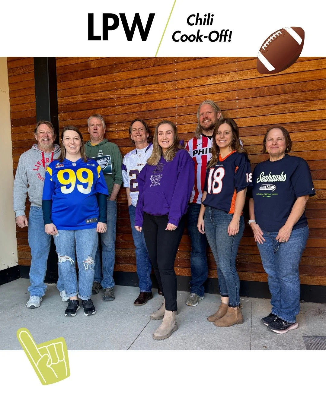 Last week we had a little friendly competition with our Chili Cook-Off! Congratulations to Cara for winning first (for the second time), Mechele for a well-deserved second, and Amanda for taking the lead in a close competition for third. Happy Super 