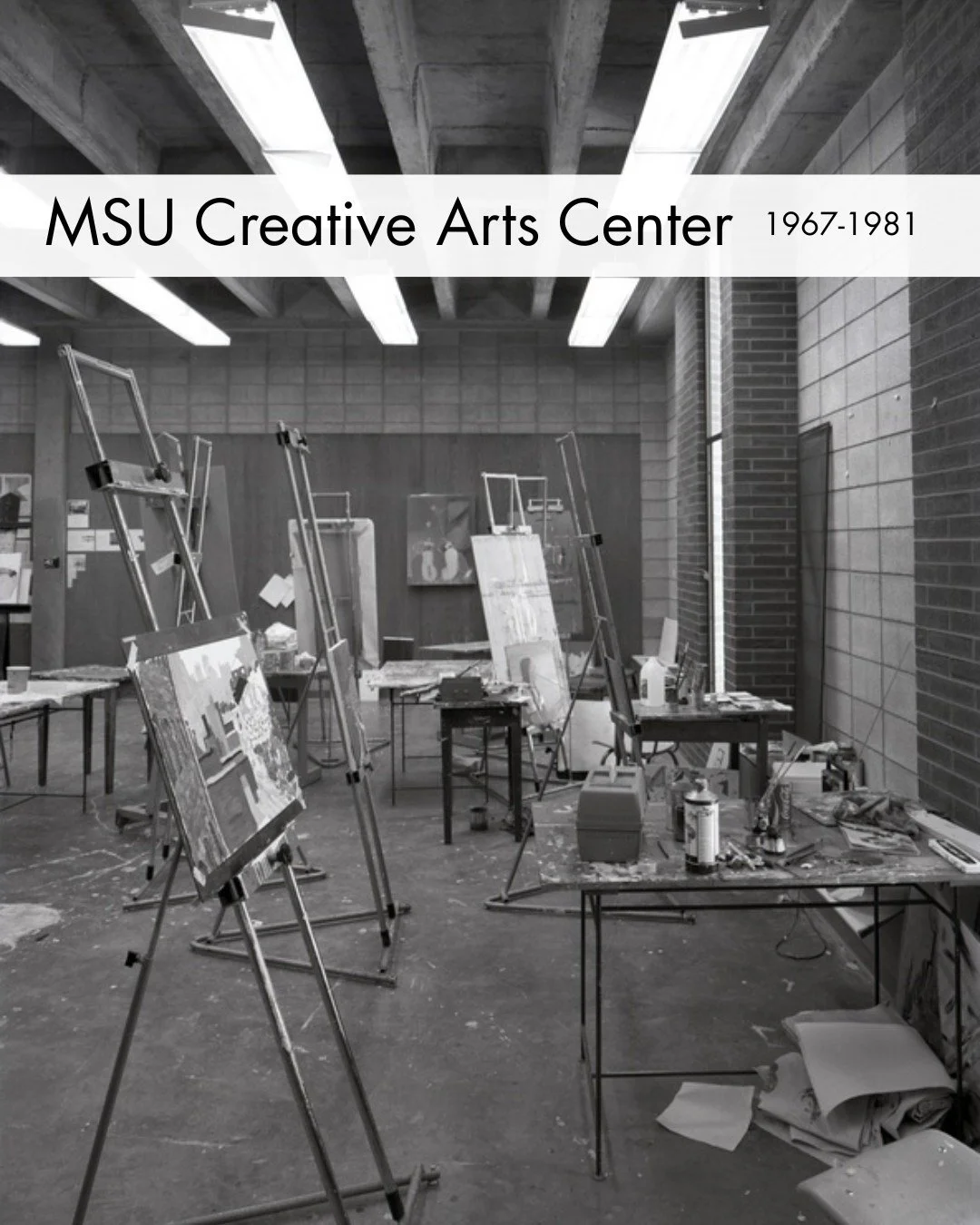 Today we&rsquo;re taking a look back in time to see the MSU Creative Arts Center as it was originally built in 1967. LPW designed the initial building and continued work on three additional projects there through 1981. These photos capture moments fr